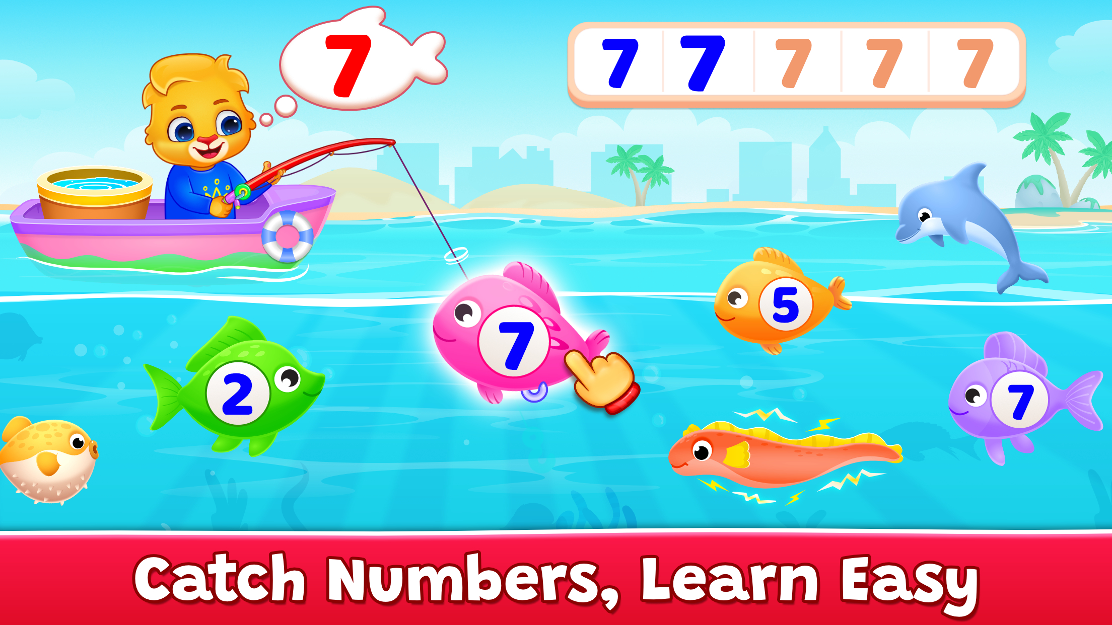 اسکرین شات 6 بازی 123 Numbers - Count & Tracing