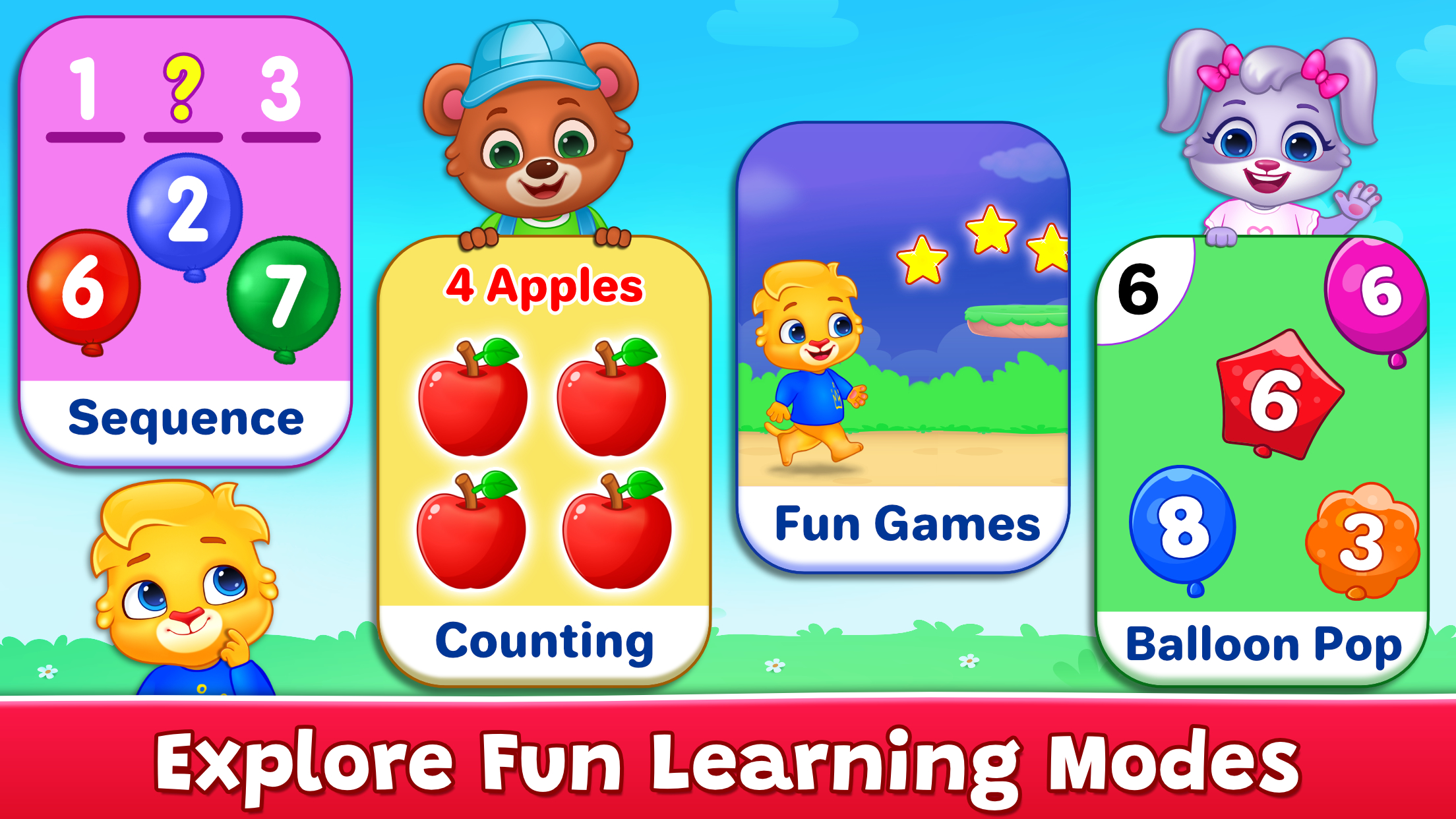 اسکرین شات 2 بازی 123 Numbers - Count & Tracing