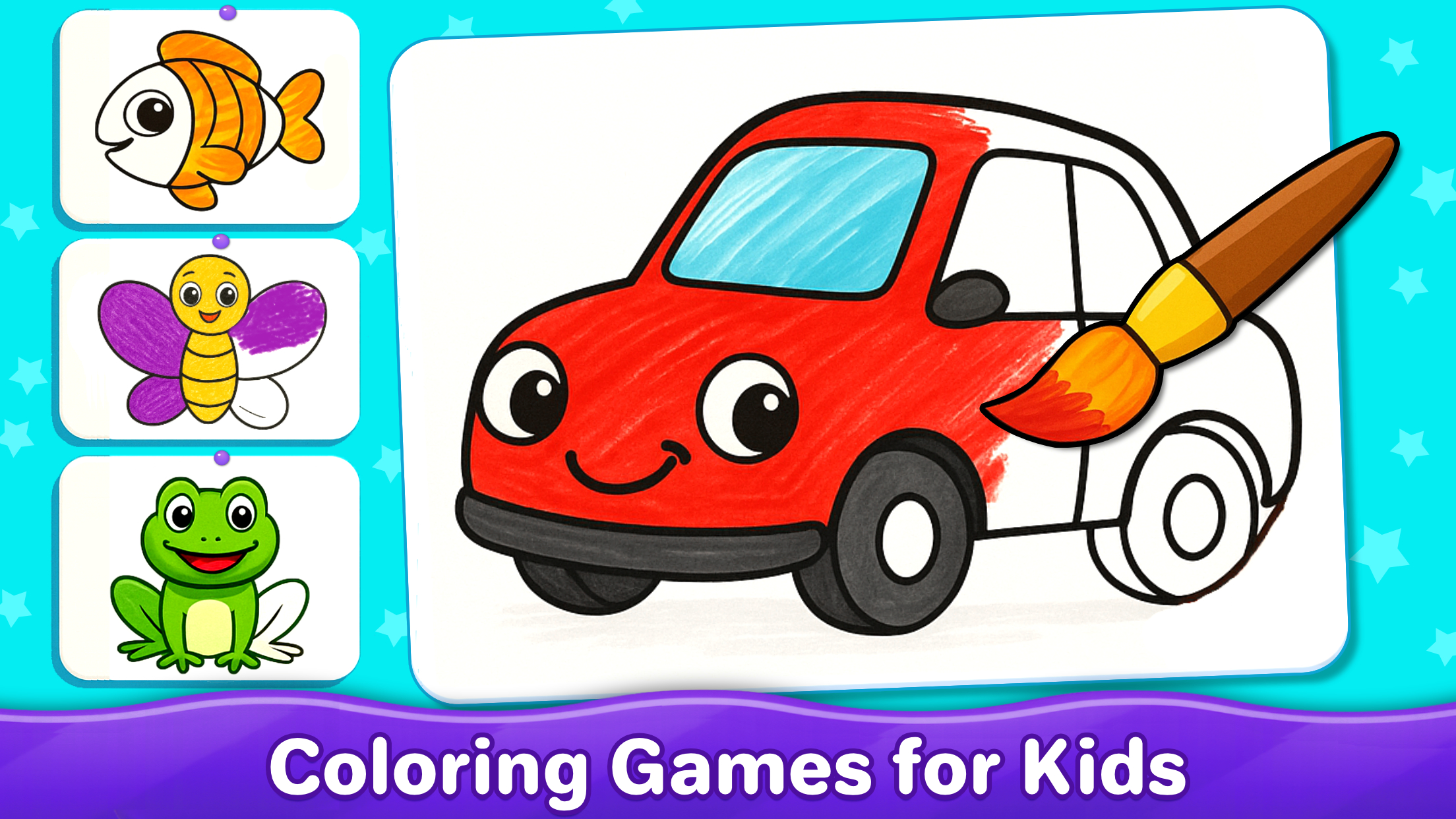 اسکرین شات 4 بازی Color Kids: Coloring Games