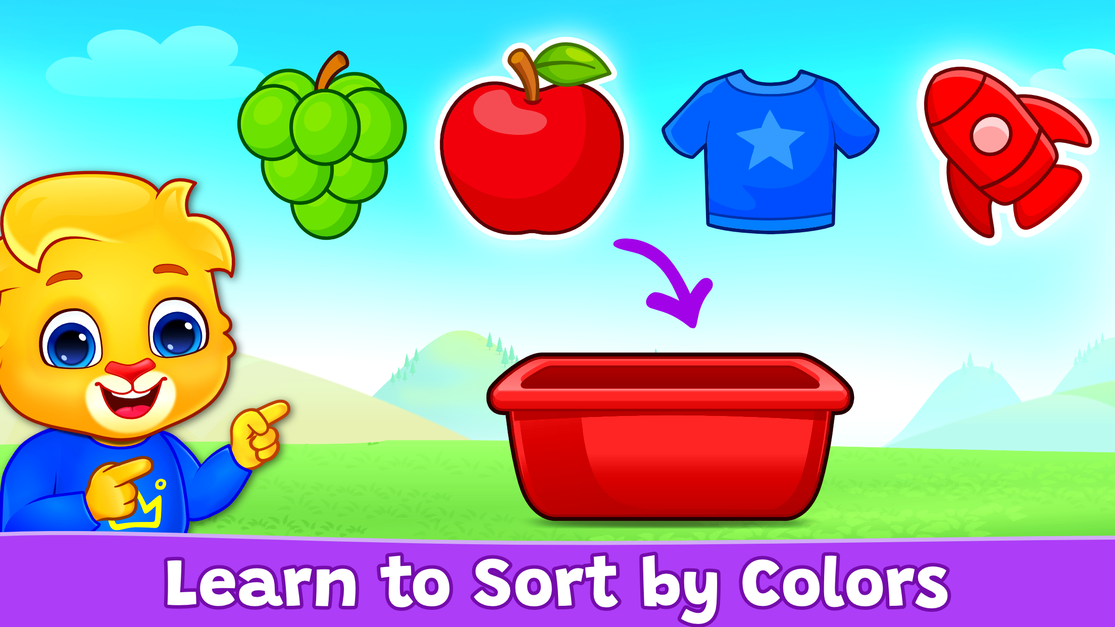 اسکرین شات 3 بازی Color Kids: Coloring Games