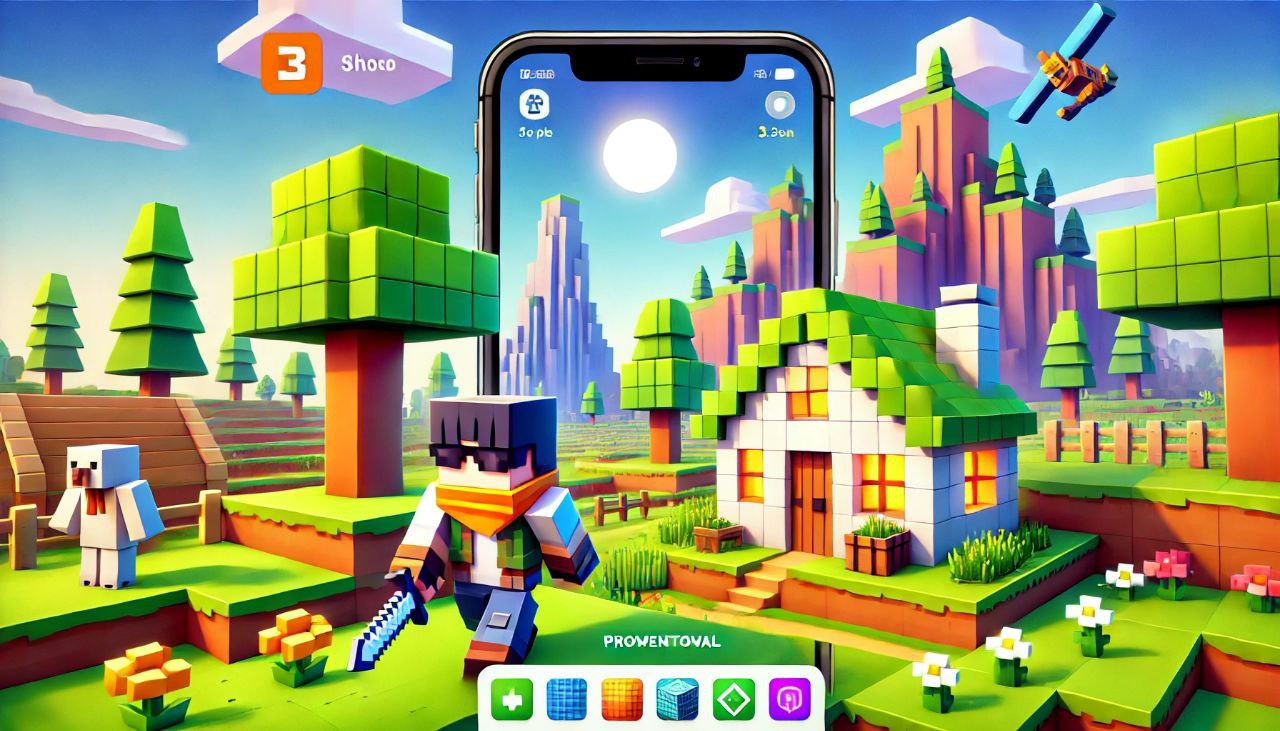 اسکرین شات 2 بازی Block World: Build & Survive
