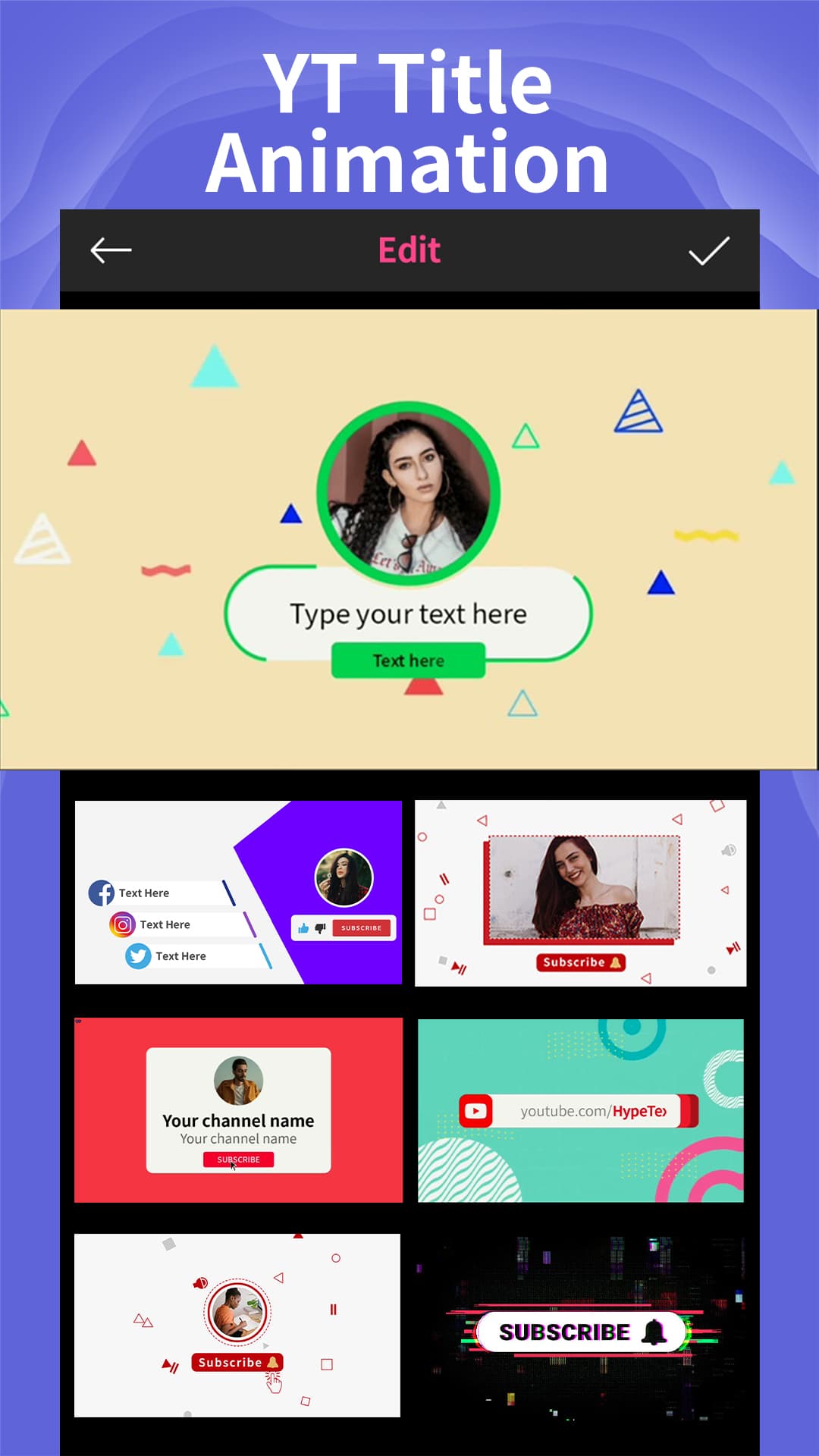 اسکرین شات 8 برنامه Intro Maker -video intro outro