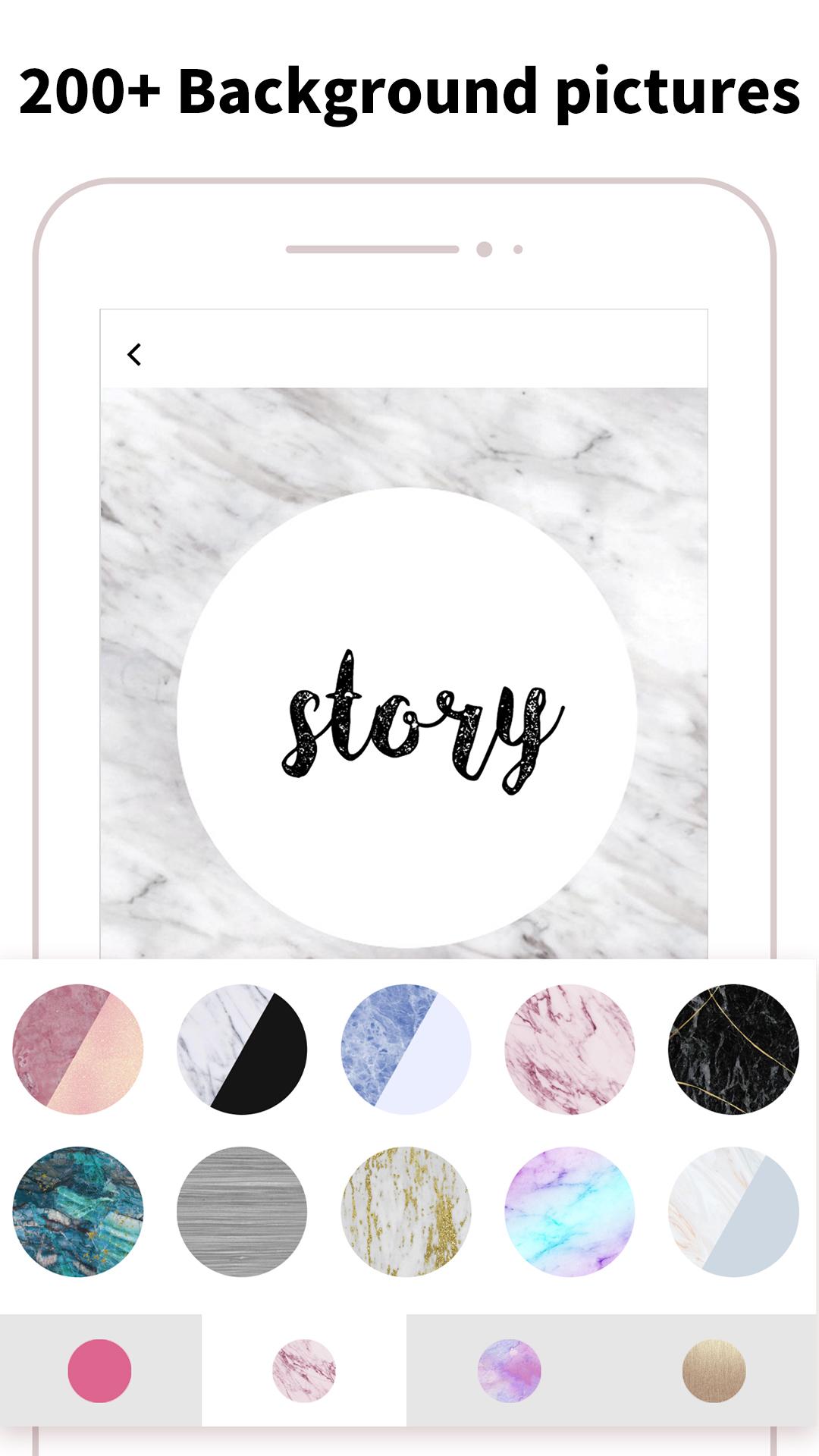 اسکرین شات 8 برنامه Highlight Cover for Instagram Story