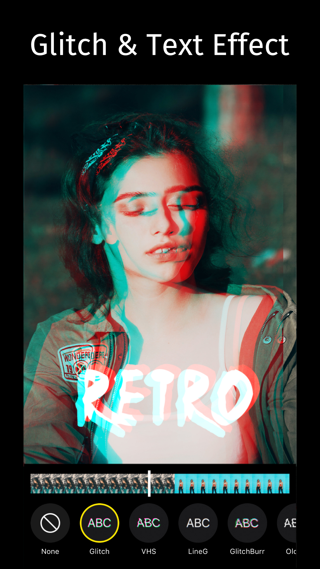 اسکرین شات 4 برنامه 90s - Glitch VHS Video Effects