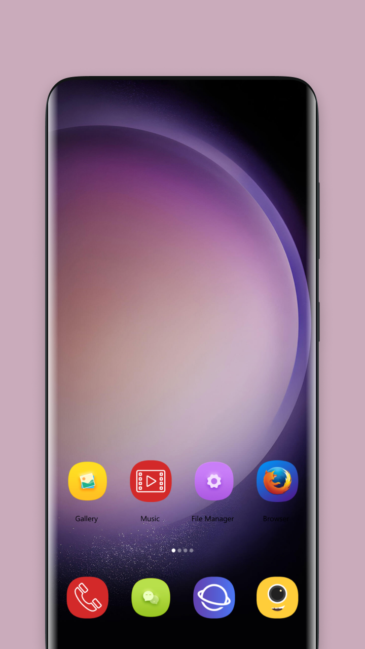 اسکرین شات 4 برنامه S23 Theme For  Launcher