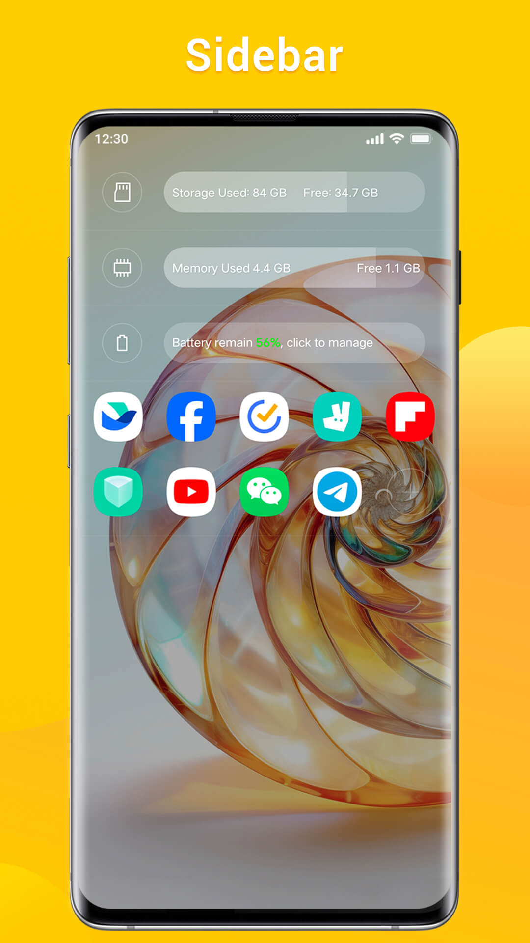 اسکرین شات 6 برنامه Super S10 Launcher, Galaxy S10