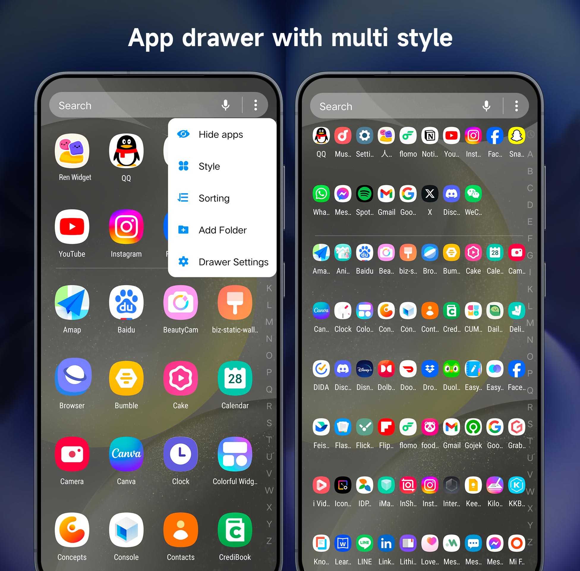 اسکرین شات 4 برنامه Cool S24 Launcher Galaxy OneUI