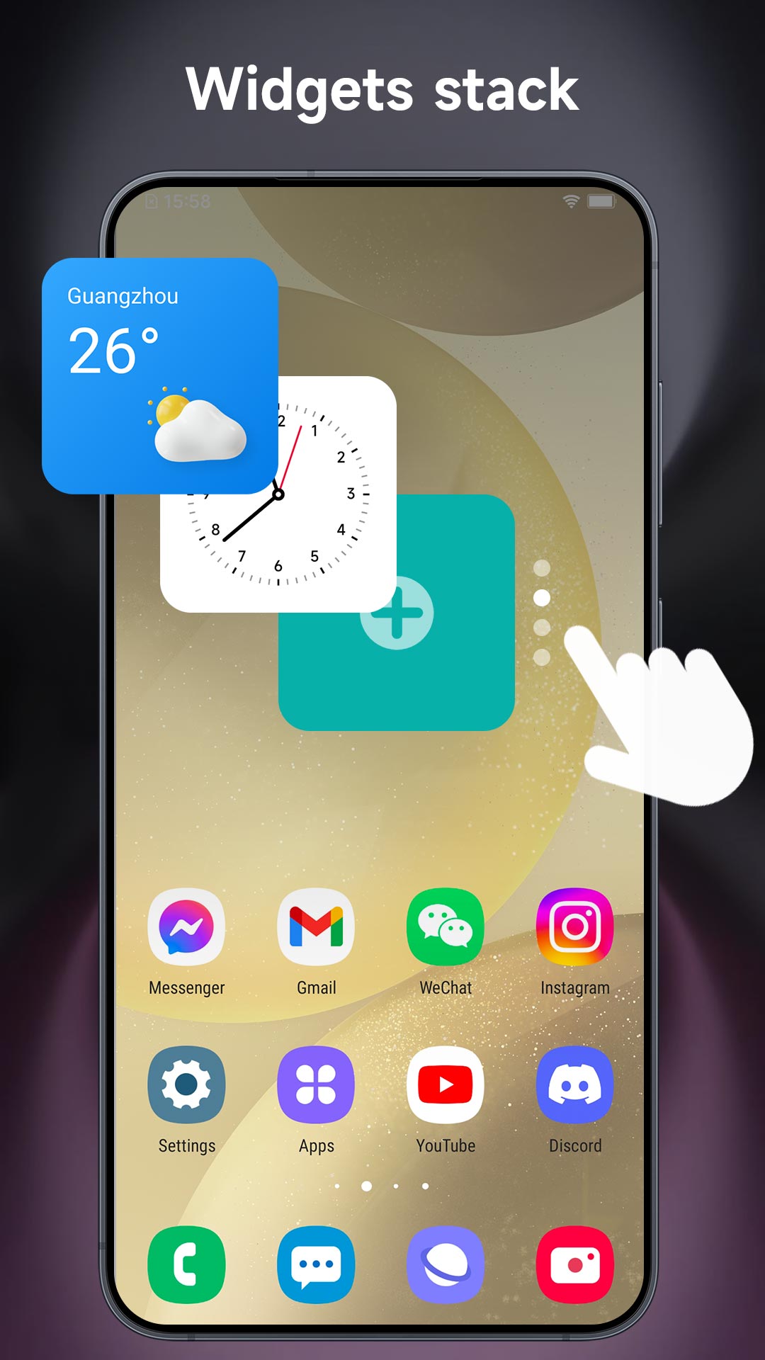 اسکرین شات 6 برنامه Cool S24 Launcher Galaxy OneUI