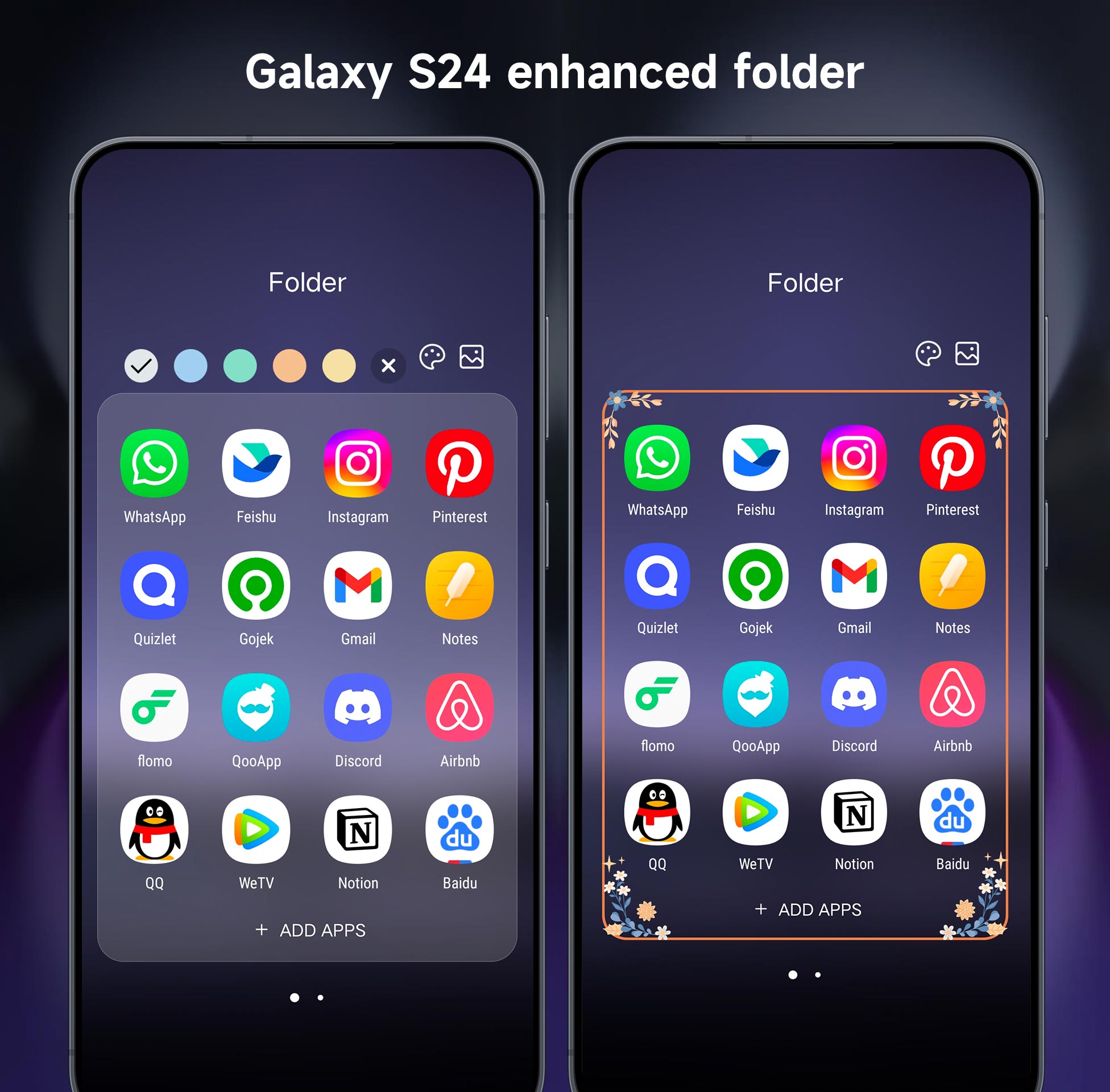 اسکرین شات 3 برنامه Cool S24 Launcher Galaxy OneUI