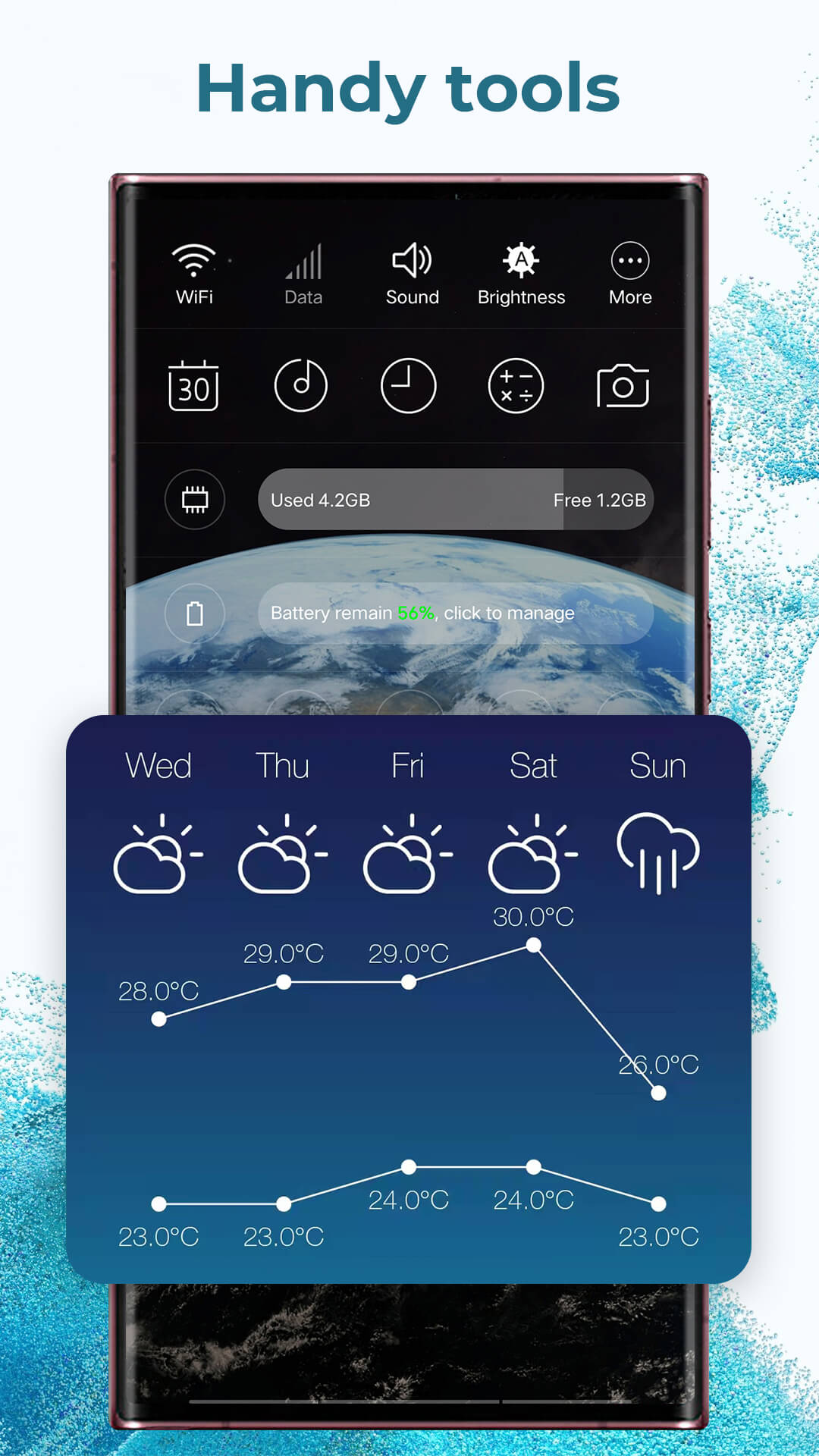 اسکرین شات 8 برنامه Super S22 Launcher, Galaxy S22