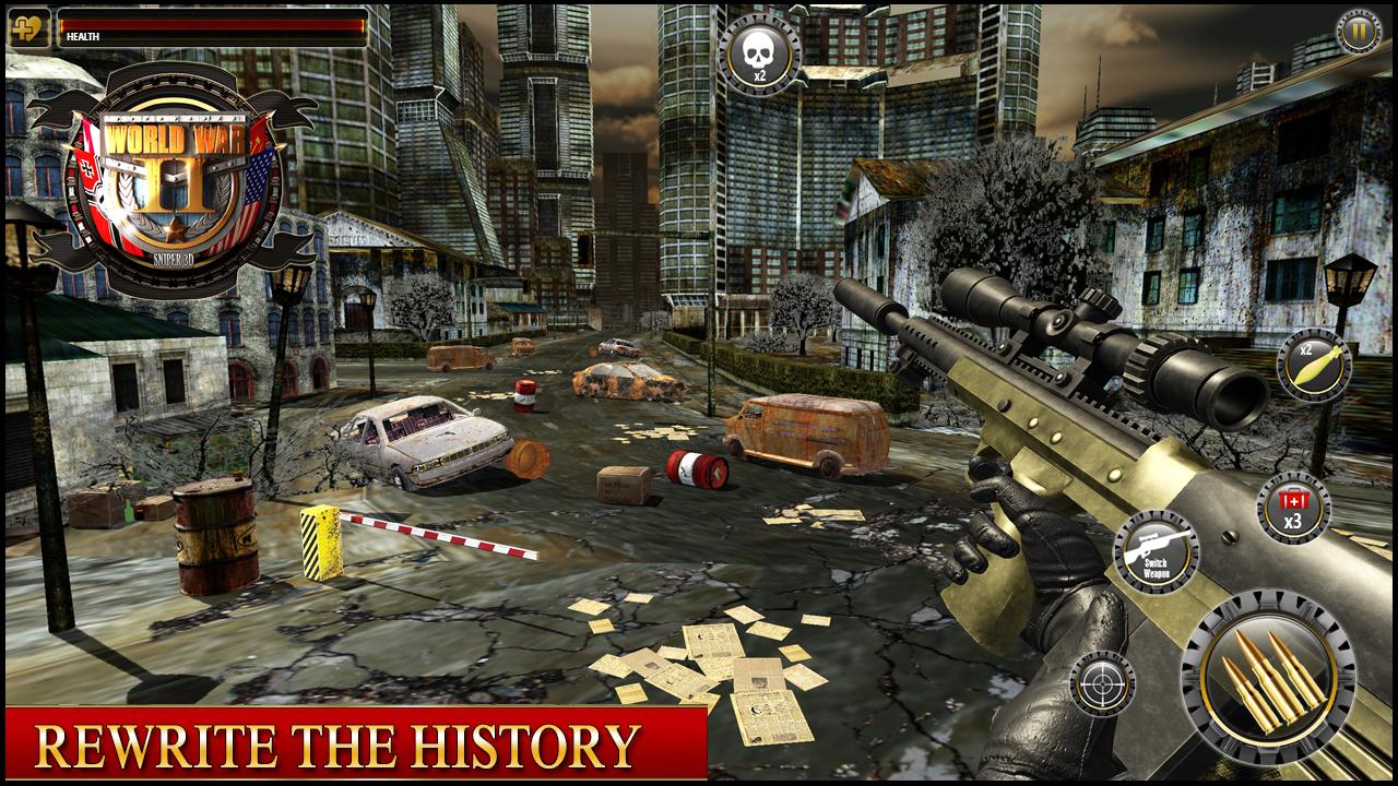 اسکرین شات 1 بازی WW2 Sniper War 3D Sniper Games