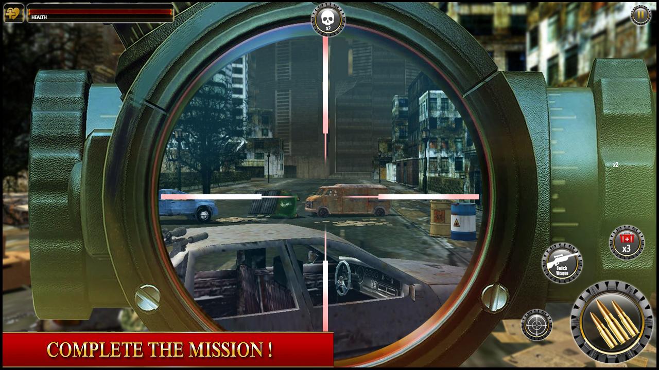 اسکرین شات 3 بازی WW2 Sniper War 3D Sniper Games