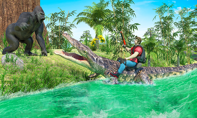 اسکرین شات 3 بازی Wild Animal Hunting Games 3D
