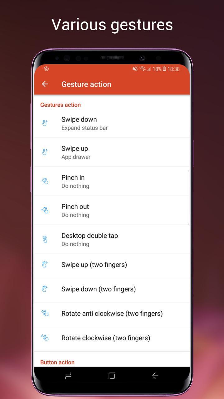 اسکرین شات 8 برنامه Super S9 Launcher for Galaxy S
