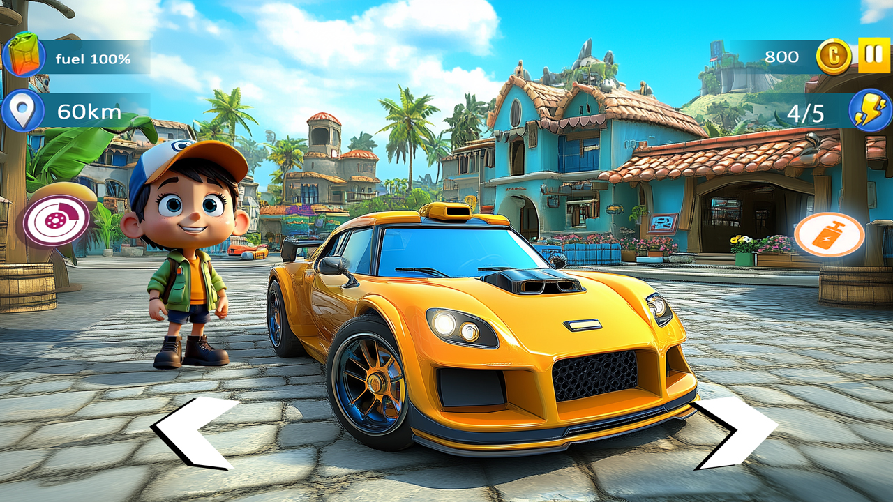 اسکرین شات 1 بازی Buggy Car: Beach Racing Games