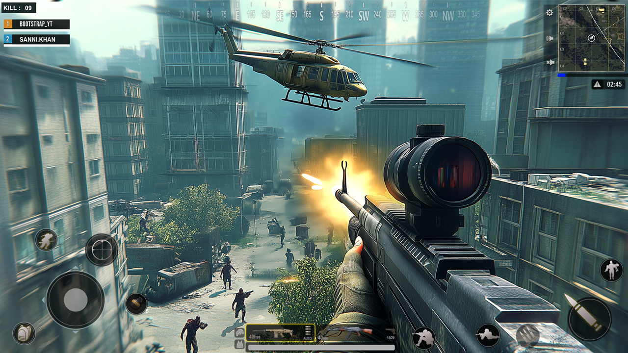 اسکرین شات 1 بازی Sniper Assassin Shooting Games