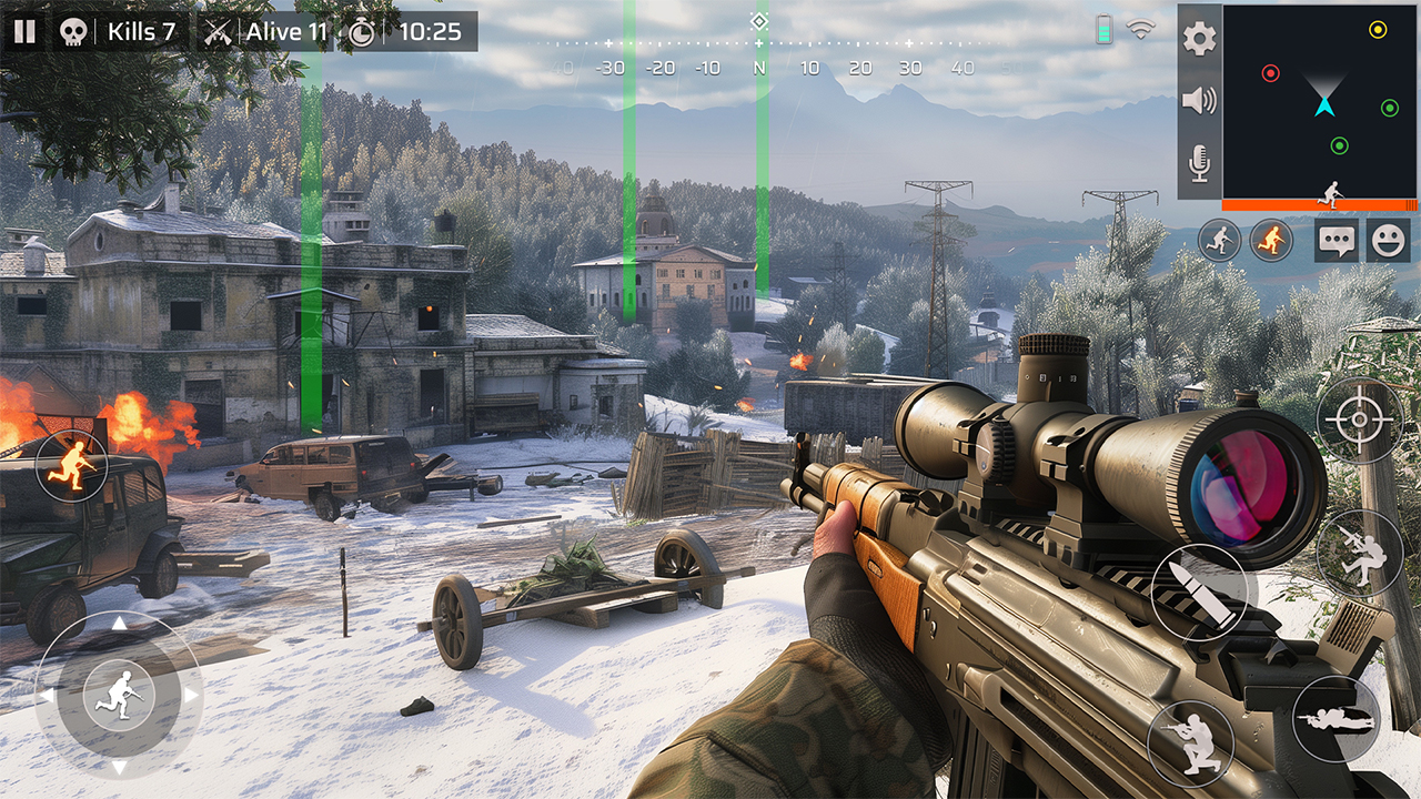 اسکرین شات 1 بازی Sniper Assassin Shooting Games