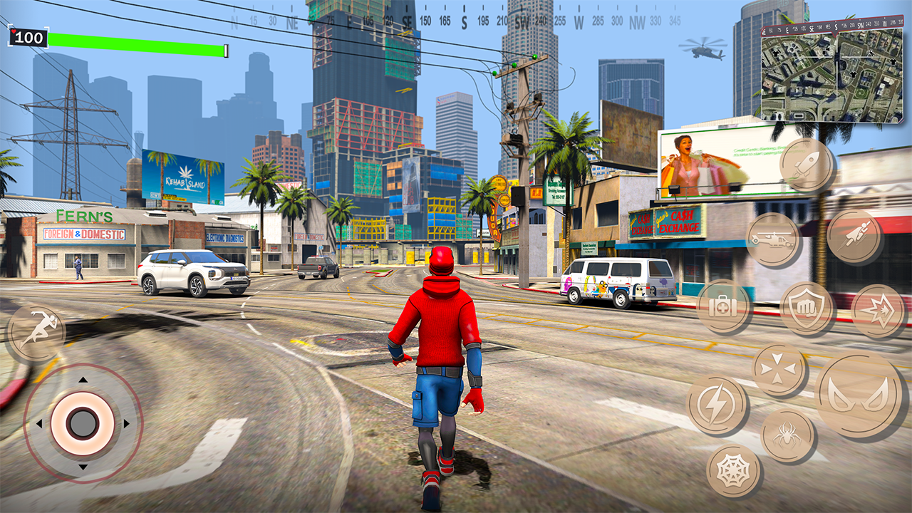 اسکرین شات 3 بازی Spider Hero Fighting Games