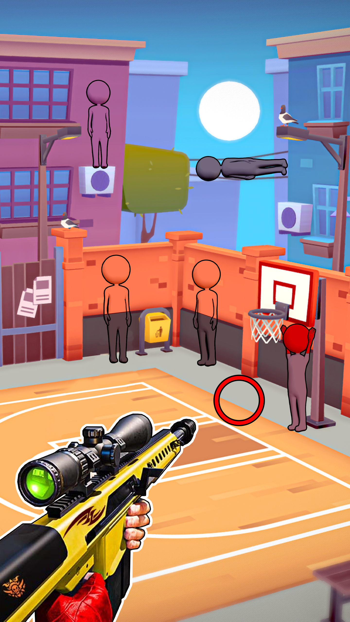 اسکرین شات 5 بازی Silent Stickman Clash