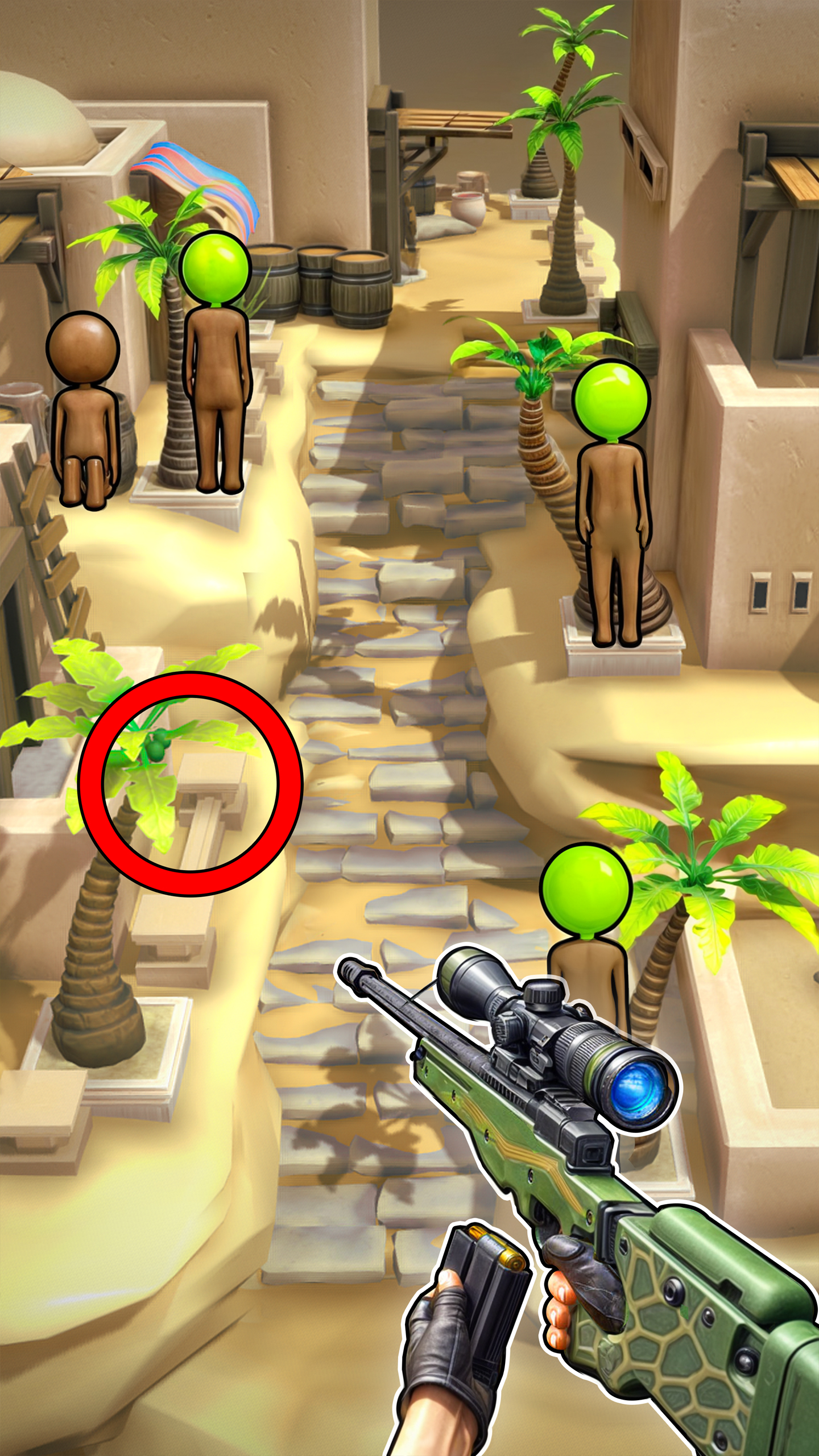 اسکرین شات 4 بازی Silent Stickman Clash