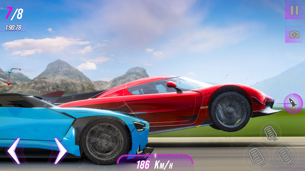 اسکرین شات 5 بازی Real Sports Racing: Car Games