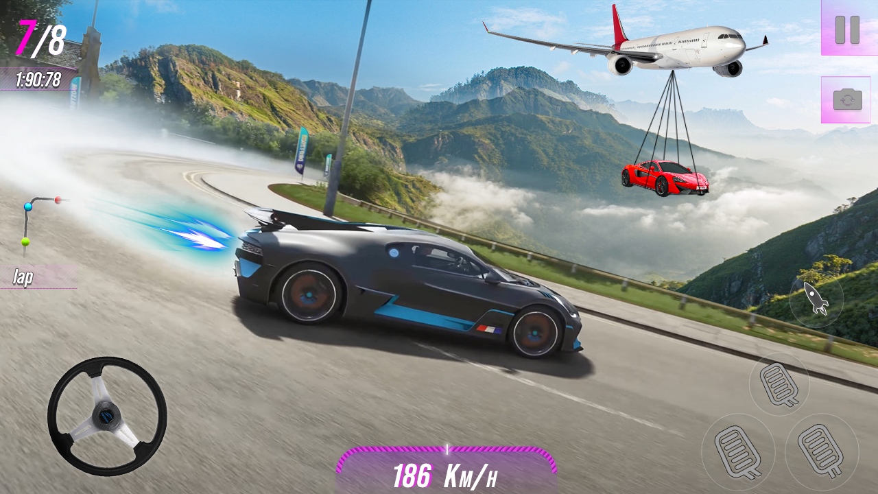 اسکرین شات 2 بازی Real Sports Racing: Car Games