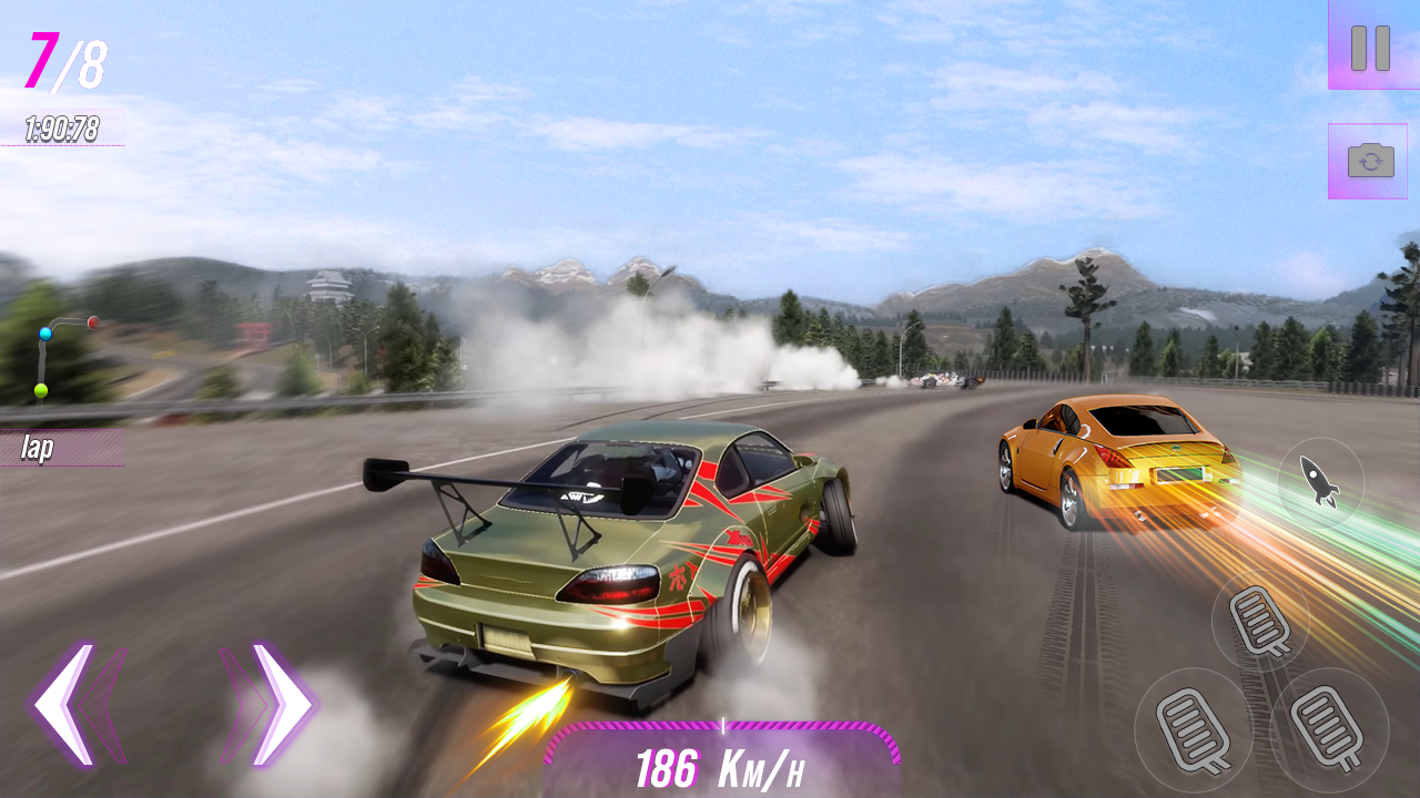 اسکرین شات 4 بازی Real Sports Racing: Car Games