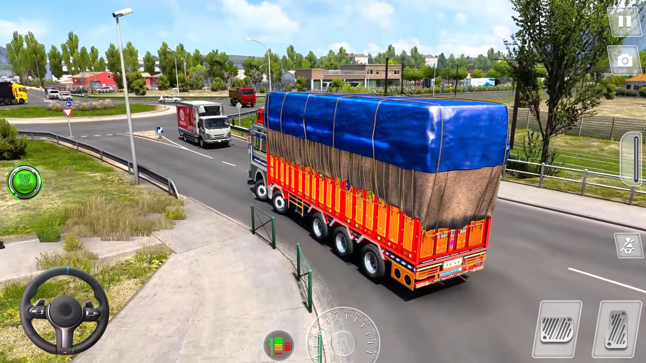 اسکرین شات 1 بازی Indian Cargo Driver Truck Game