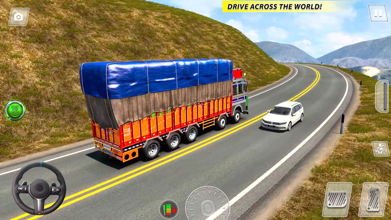 اسکرین شات 3 بازی Indian Cargo Driver Truck Game
