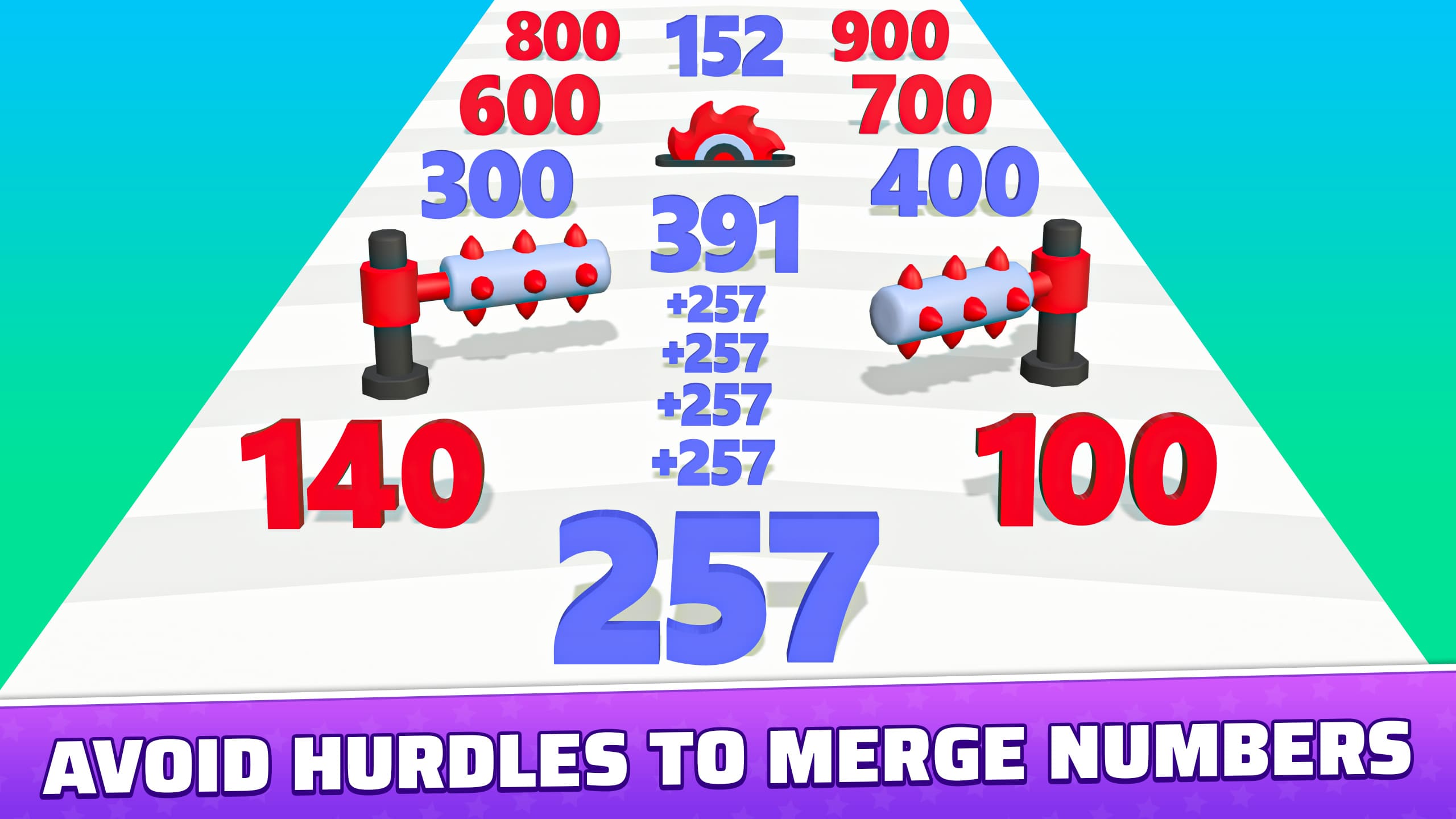 اسکرین شات 8 بازی Number Run Race: Add & Grow