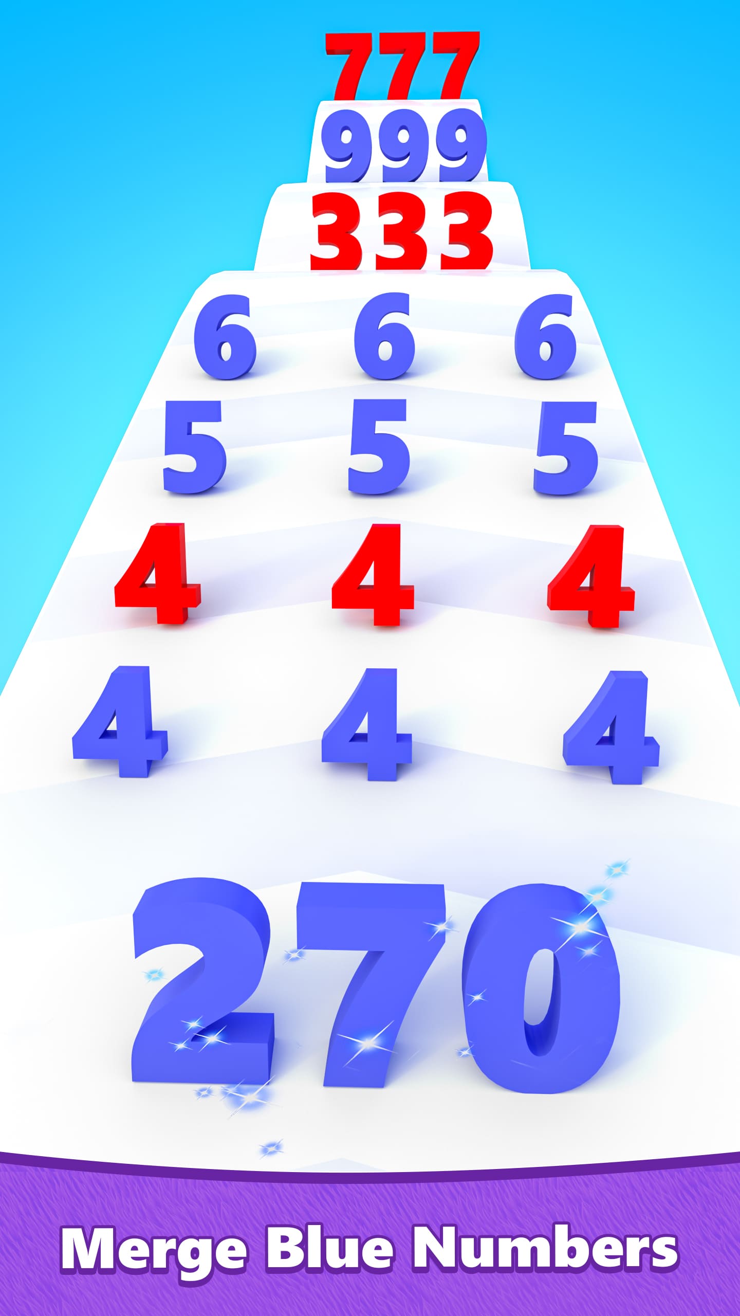 اسکرین شات 3 بازی Number Run & Merge Master Game
