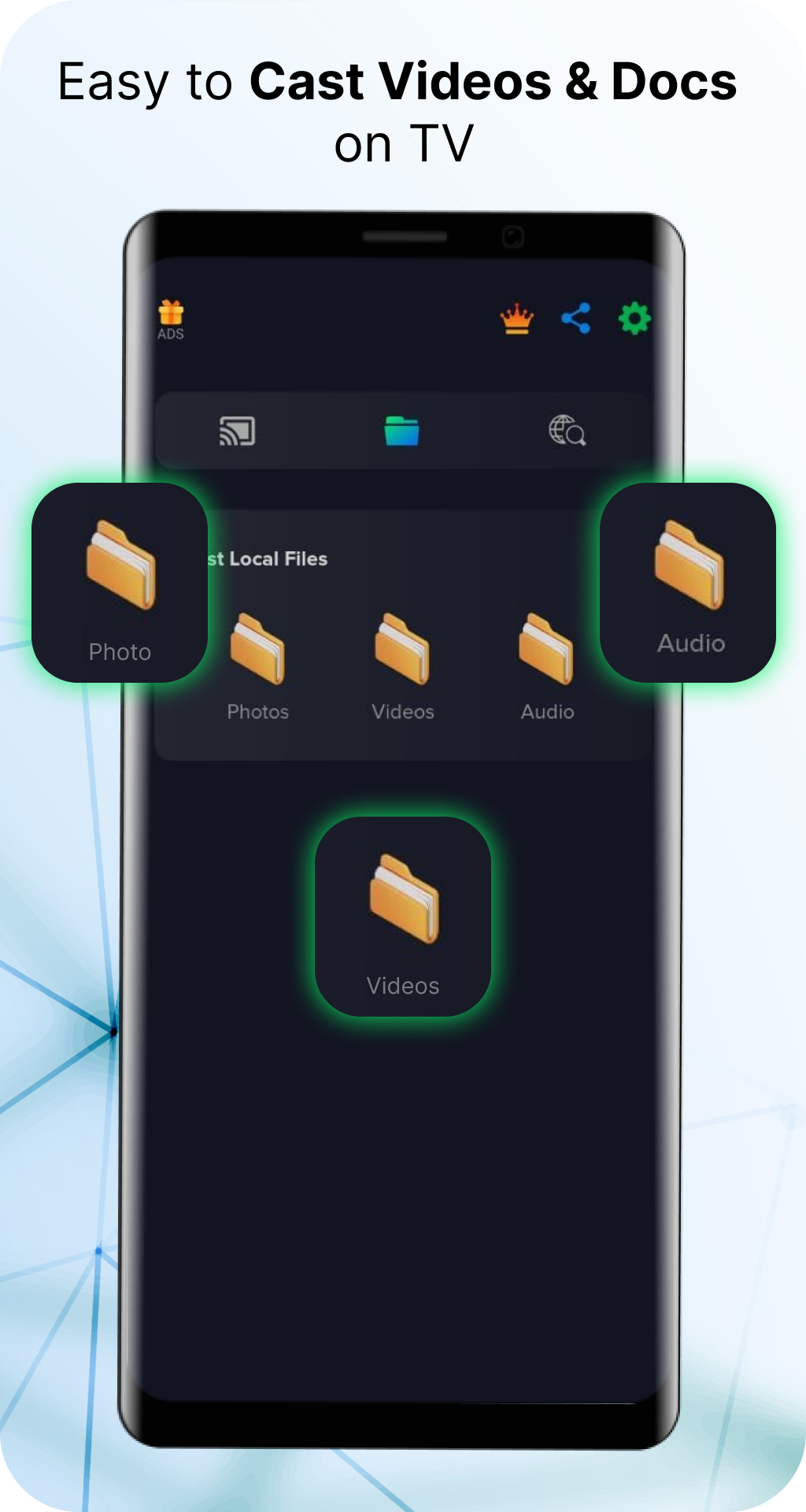 اسکرین شات 3 برنامه Screen Sharing with Smart TV