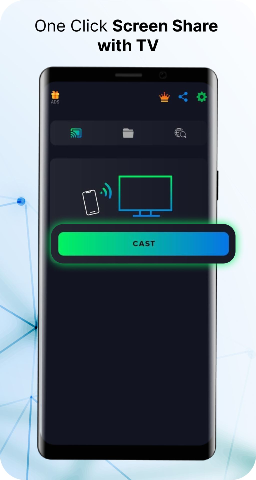 اسکرین شات 2 برنامه Screen Sharing with Smart TV