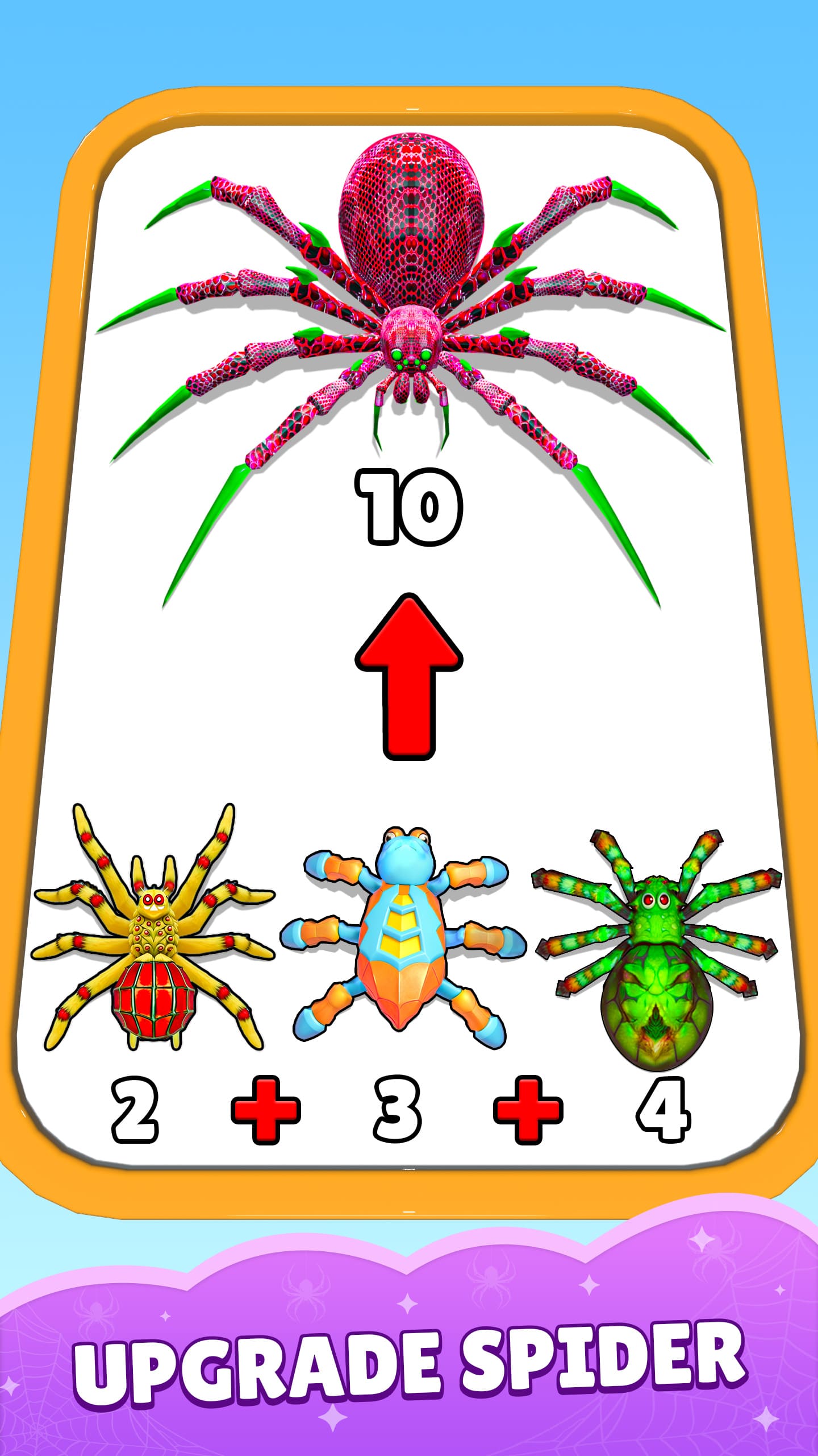 اسکرین شات 4 بازی Spider Run & Merge Master Game