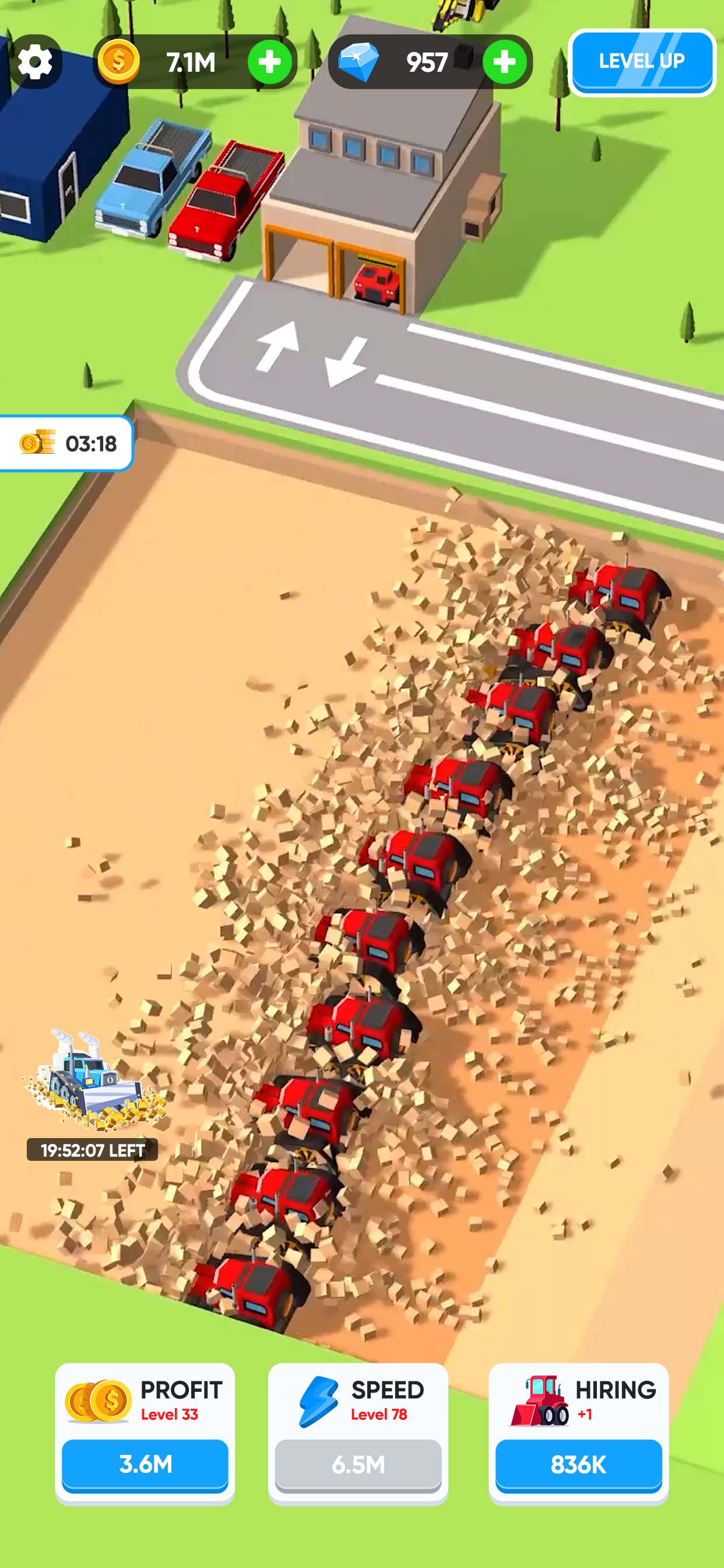 اسکرین شات 1 بازی Dig Tycoon - Idle Game 3D