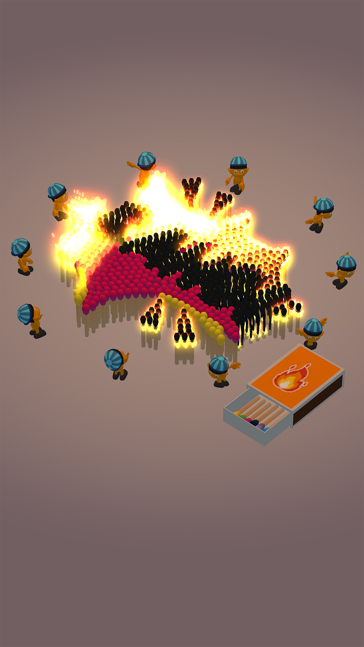 اسکرین شات 4 بازی Matches Craft - Idle Game