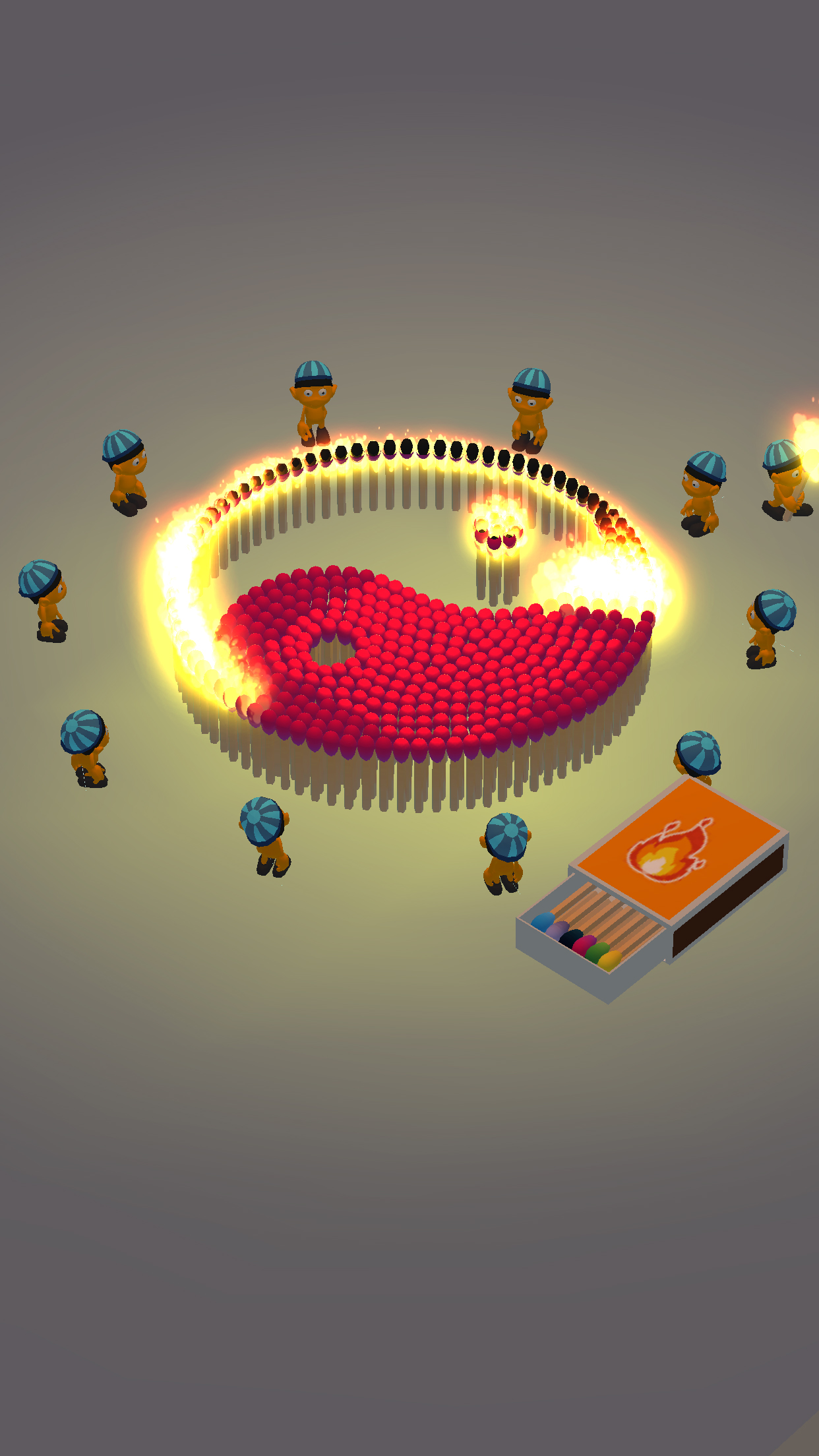 اسکرین شات 2 بازی Matches Craft - Idle Game