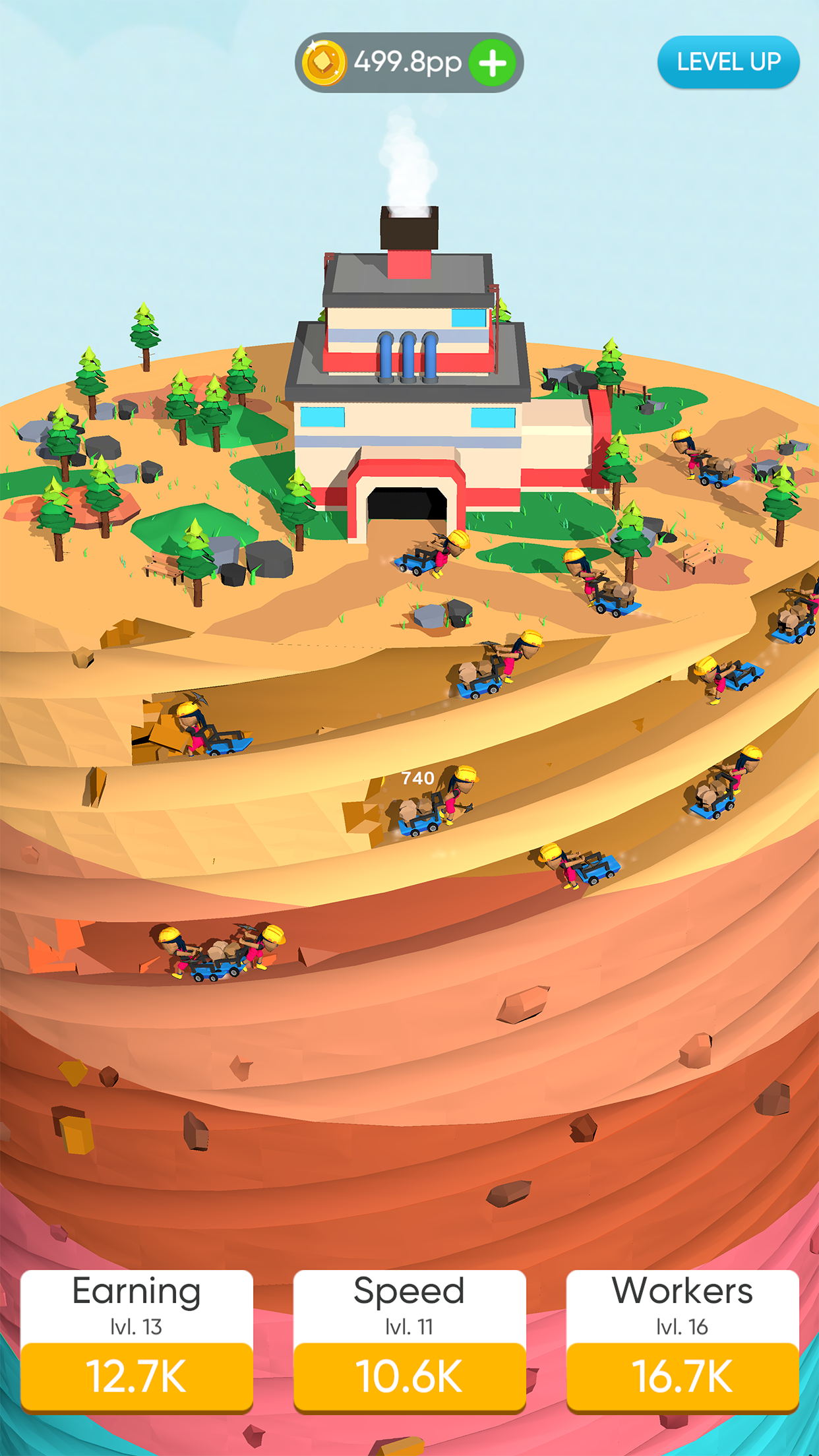 اسکرین شات 1 بازی Mining Tycoon 3D