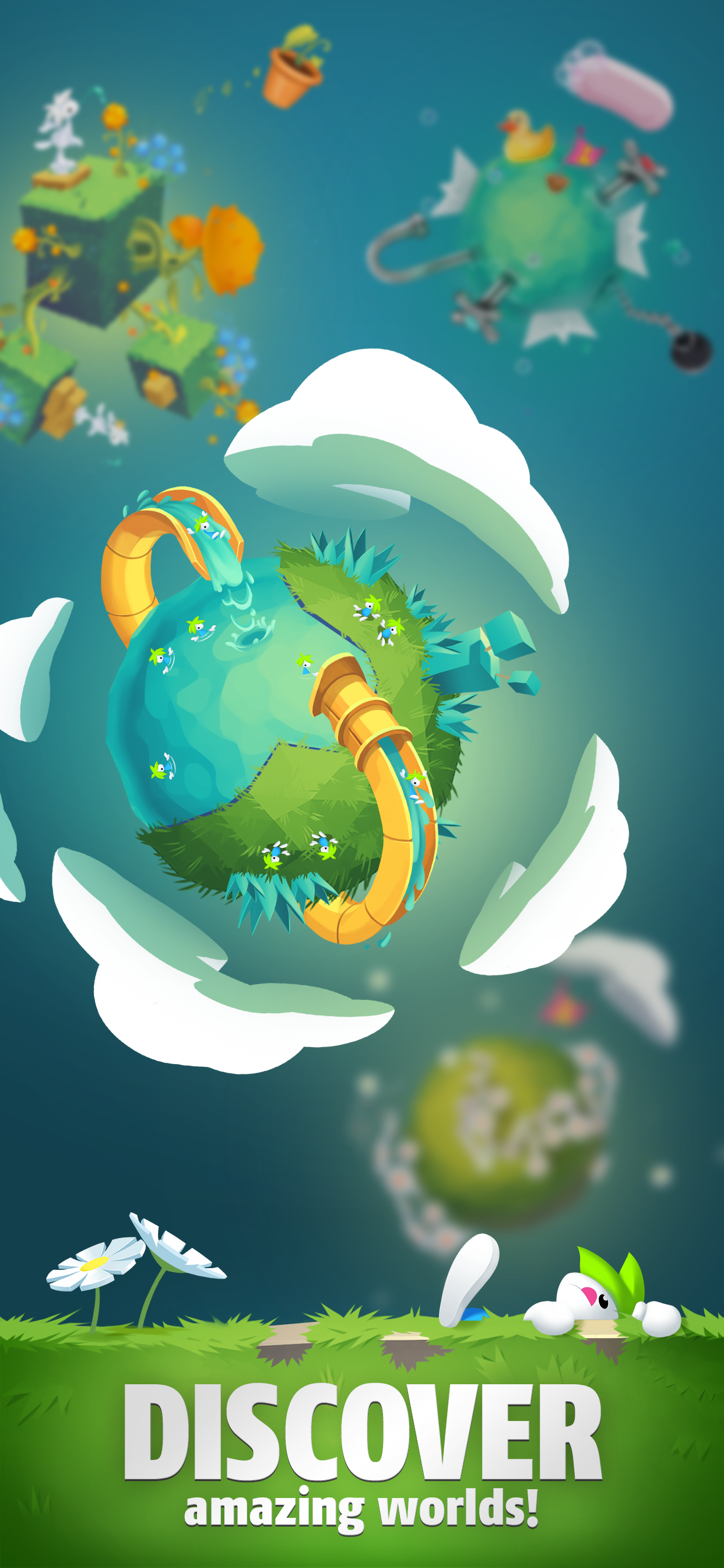 اسکرین شات 2 بازی Lemmings: Puzzle Survival