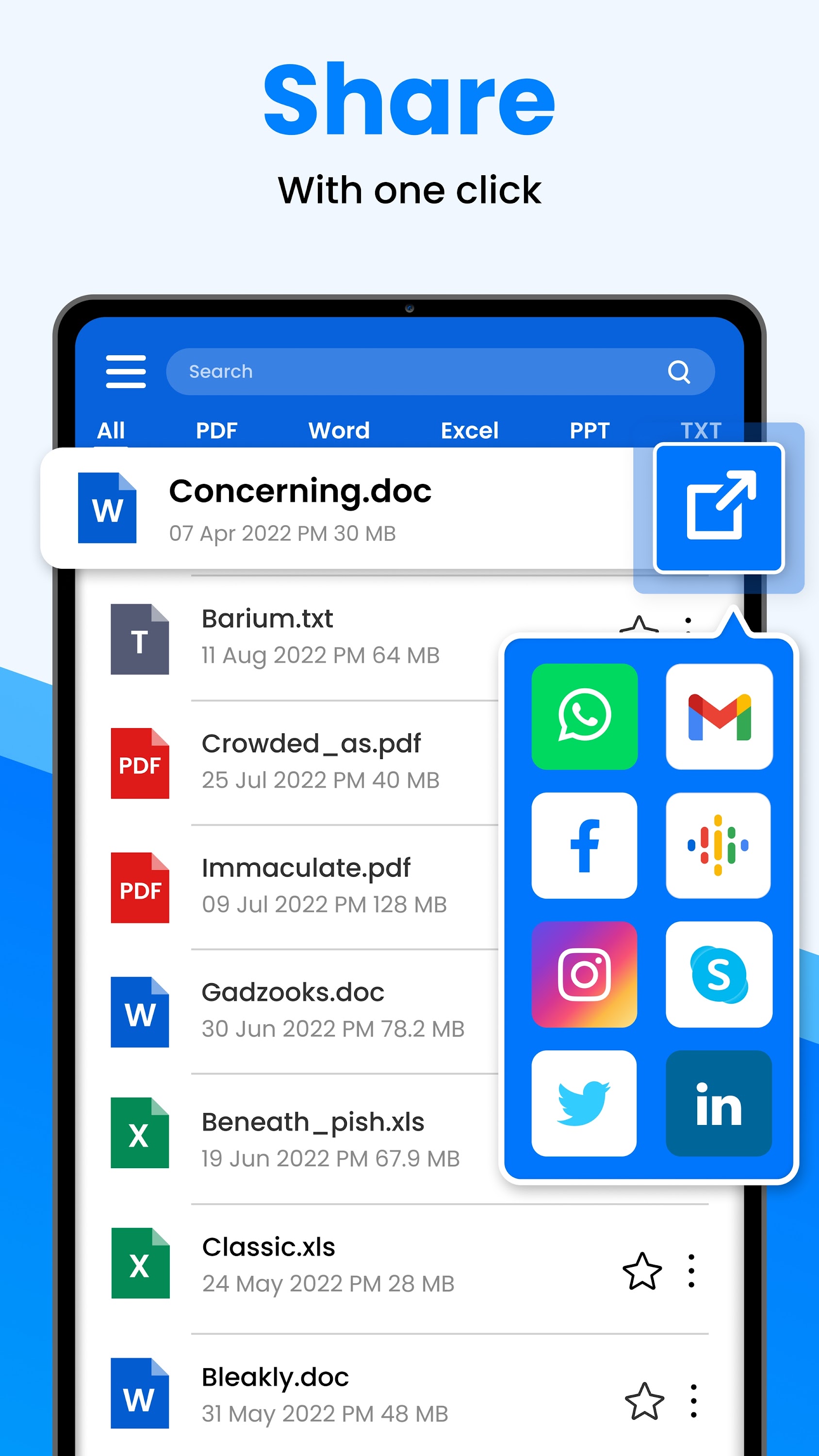 اسکرین شات 8 برنامه Doc Reader – Docx Viewer