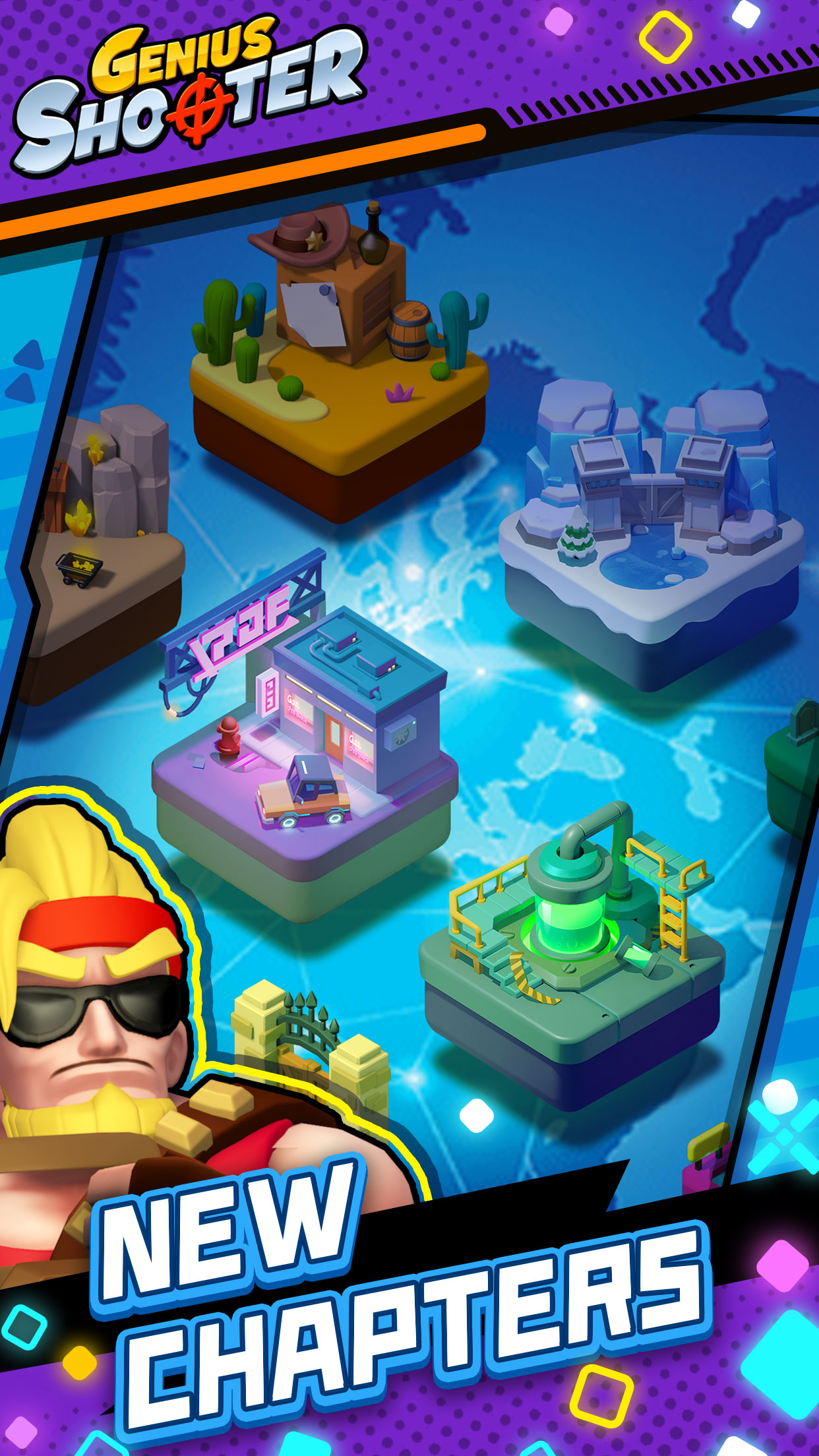 اسکرین شات 1 بازی Genius Shooter: Monster Killer