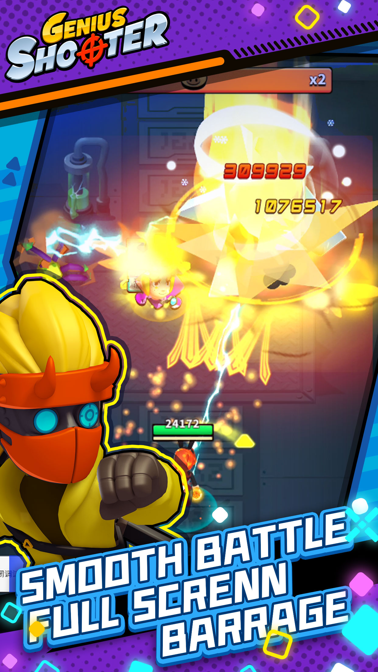 اسکرین شات 4 بازی Genius Shooter: Monster Killer