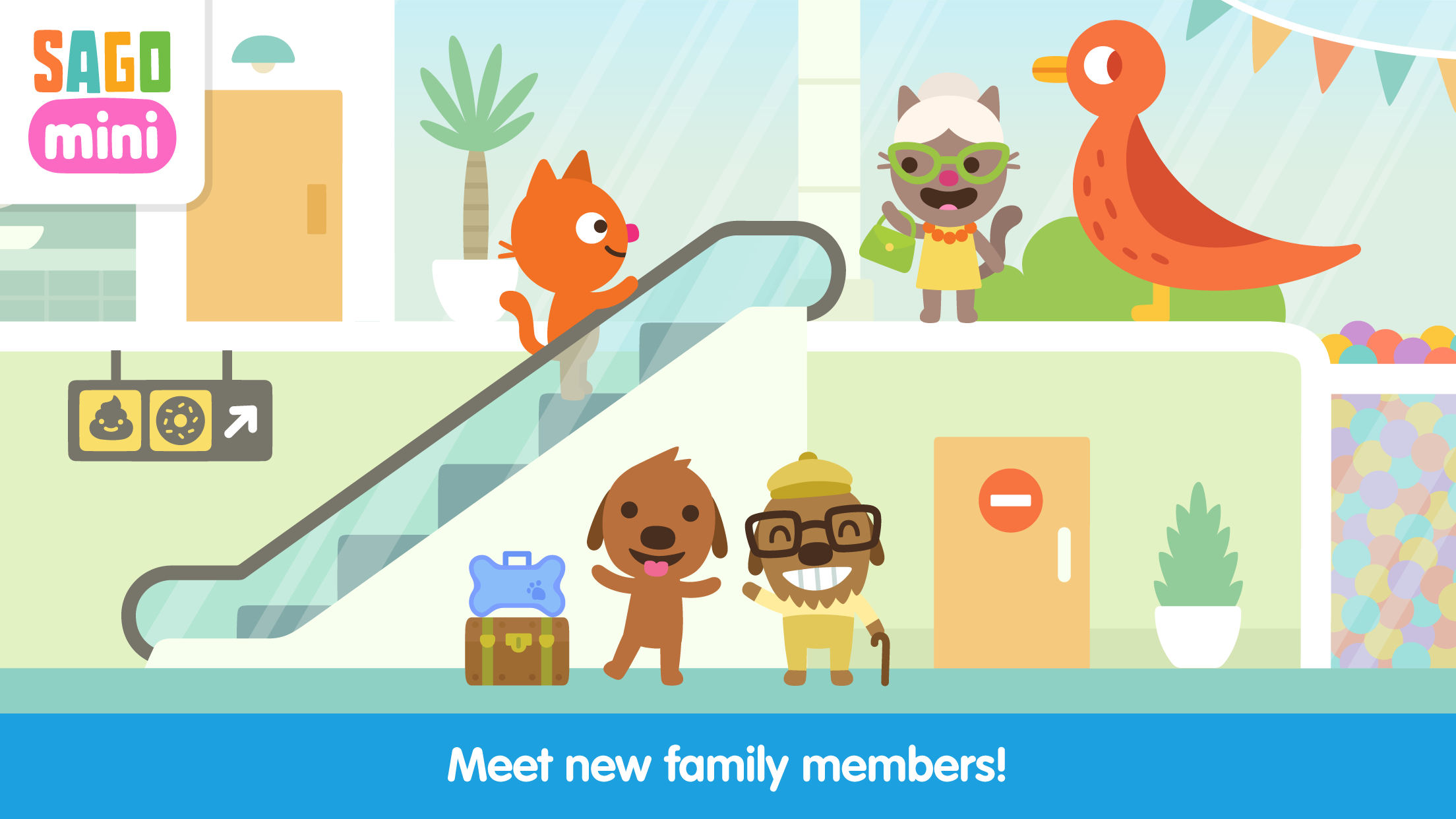 اسکرین شات 5 برنامه Sago Mini Airport Playset