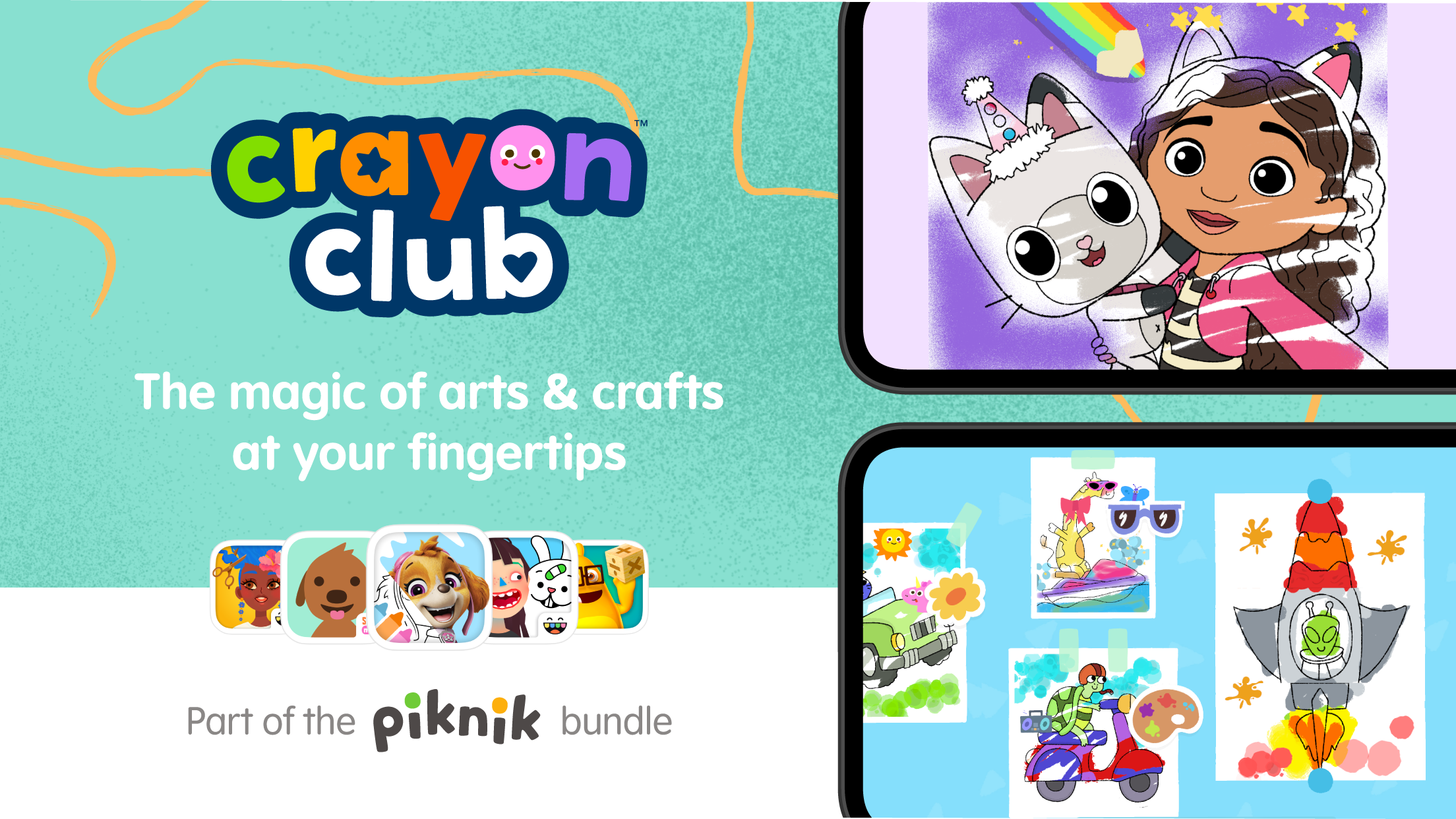 اسکرین شات 1 بازی Crayon Club: Color PAW Patrol