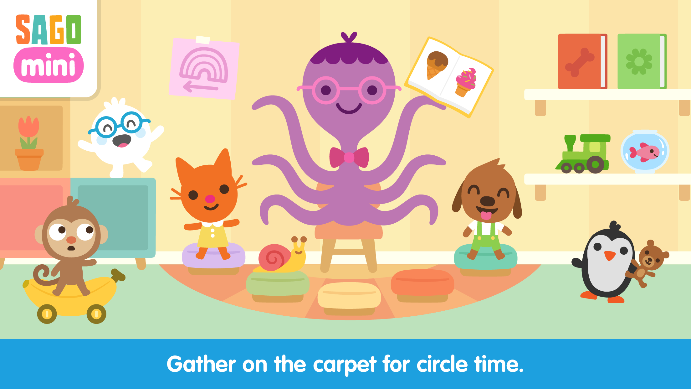 اسکرین شات 5 برنامه Sago Mini Daycare