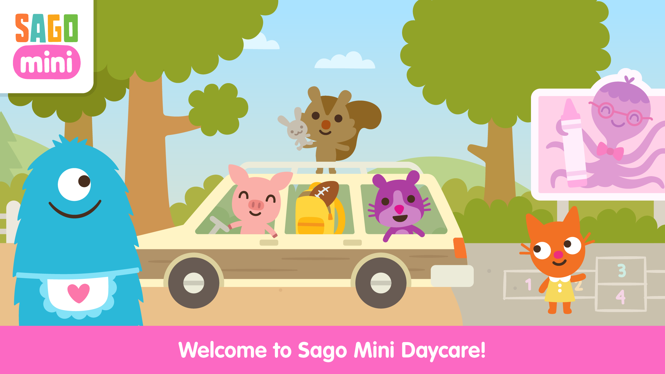 اسکرین شات 2 برنامه Sago Mini Daycare