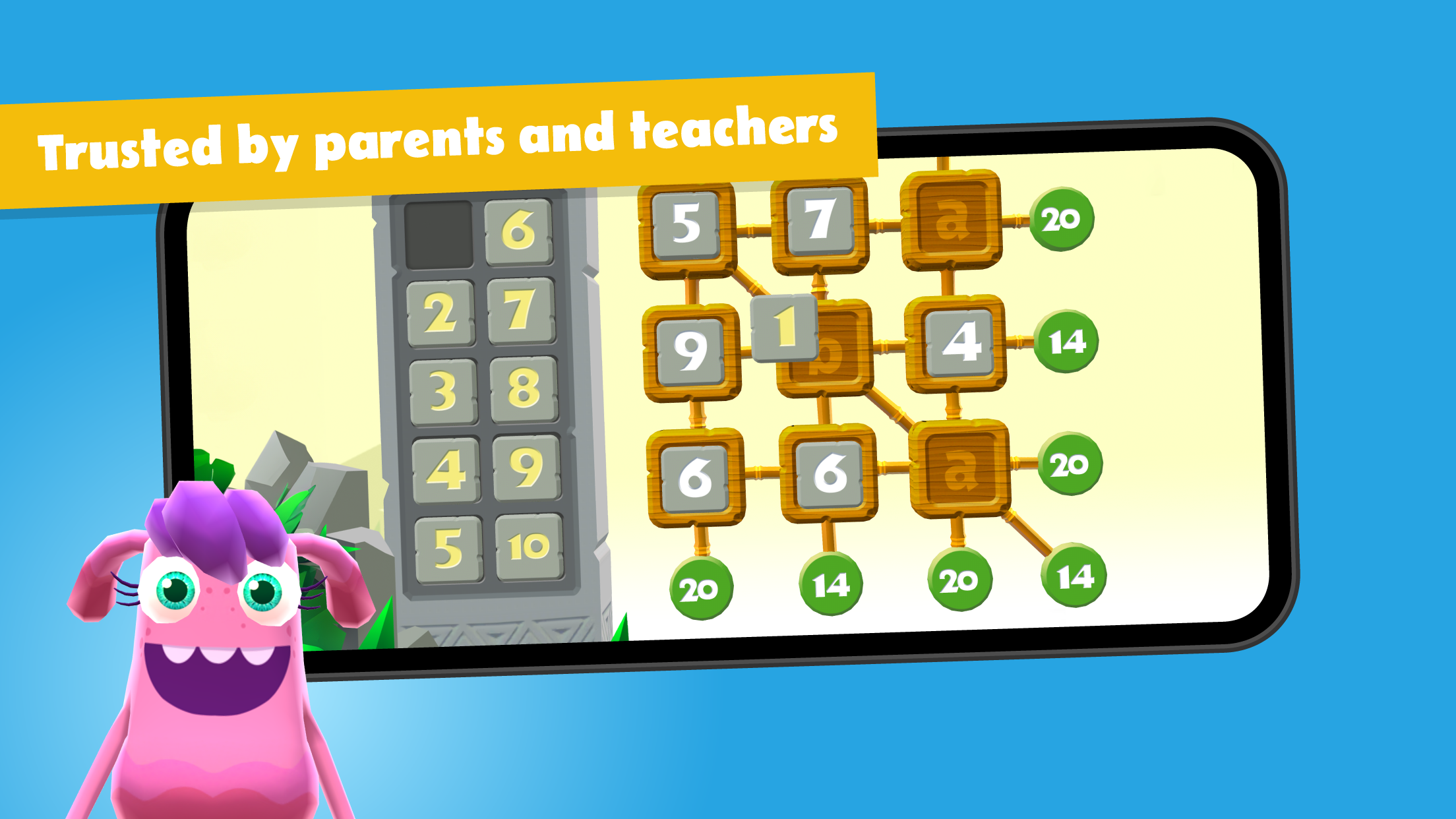 اسکرین شات 3 بازی MathTango: Math Games for Kids