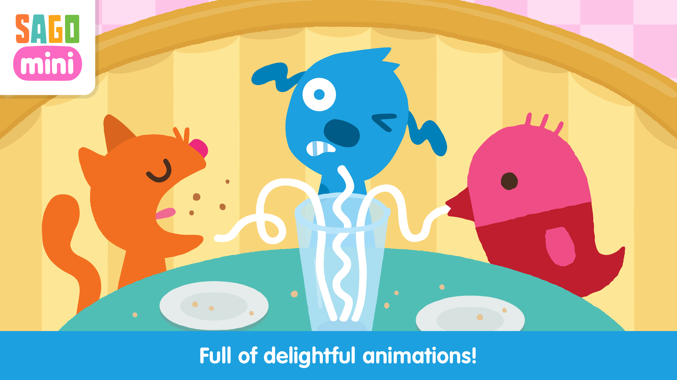 اسکرین شات 6 برنامه Sago Mini Pet Cafe Surprise