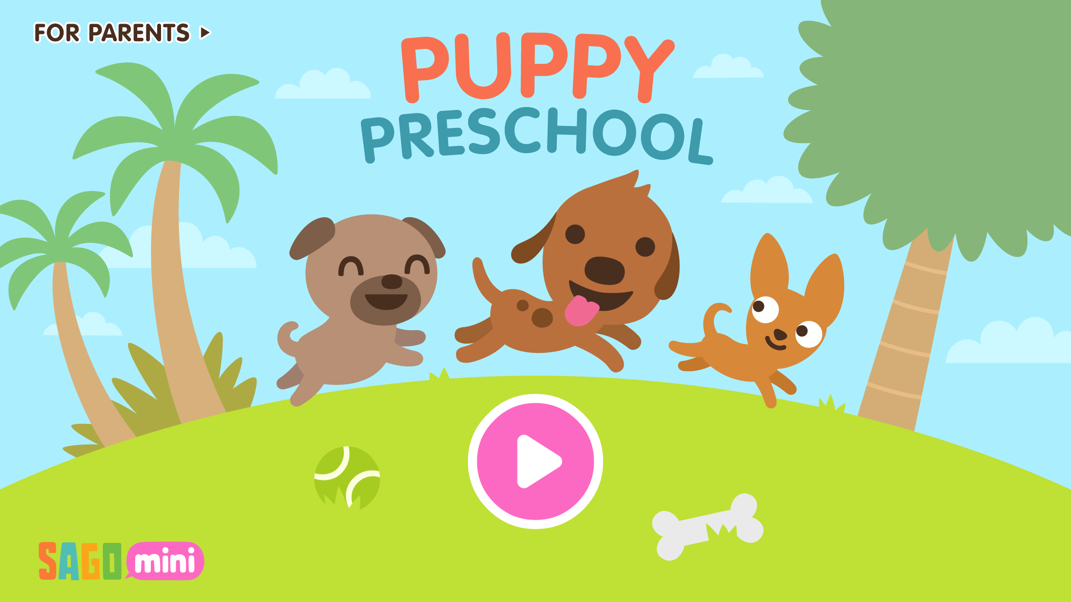 اسکرین شات 1 برنامه Sago Mini Puppy Daycare