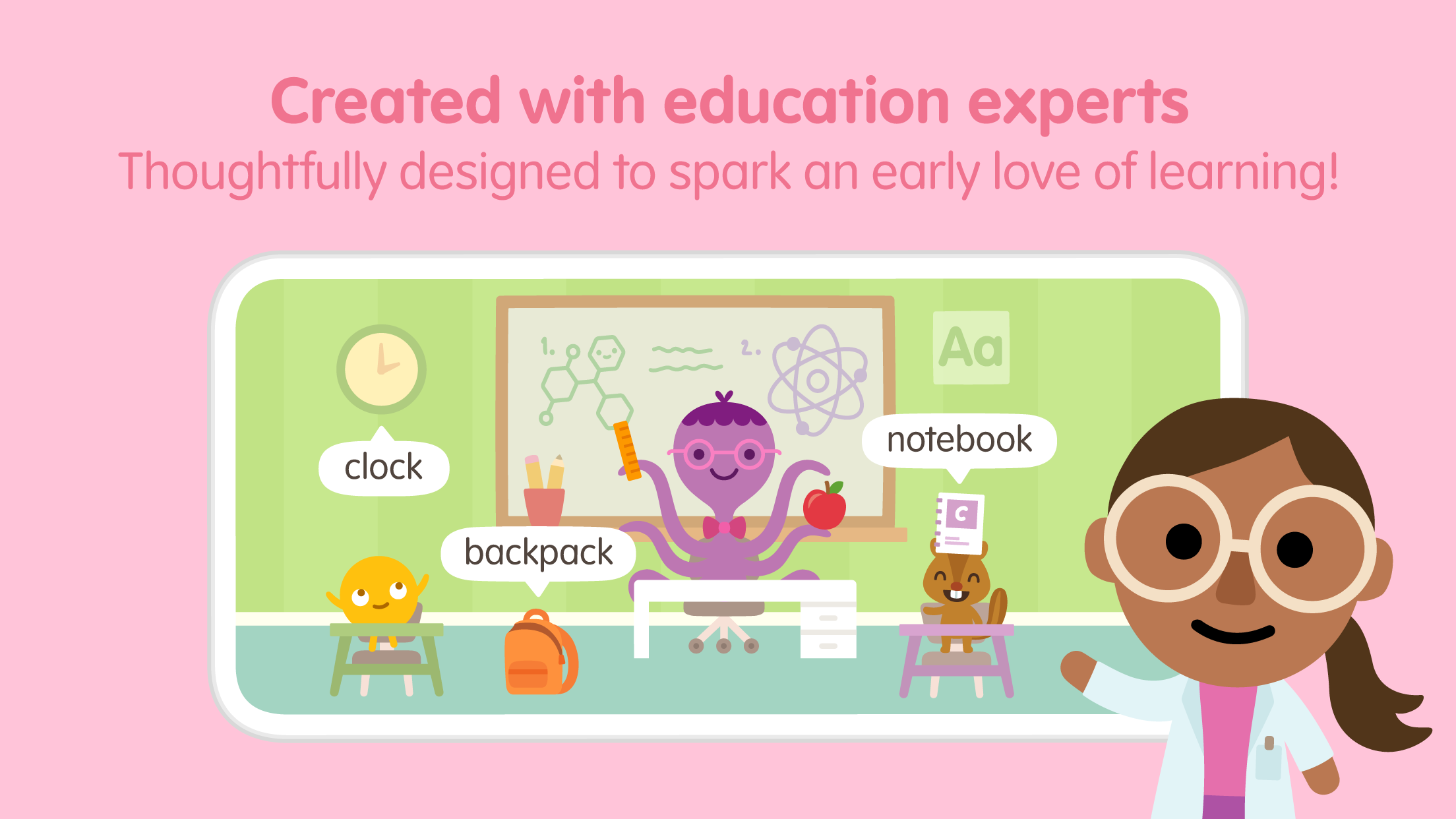 اسکرین شات 5 برنامه Sago Mini School (Kids 2-5)